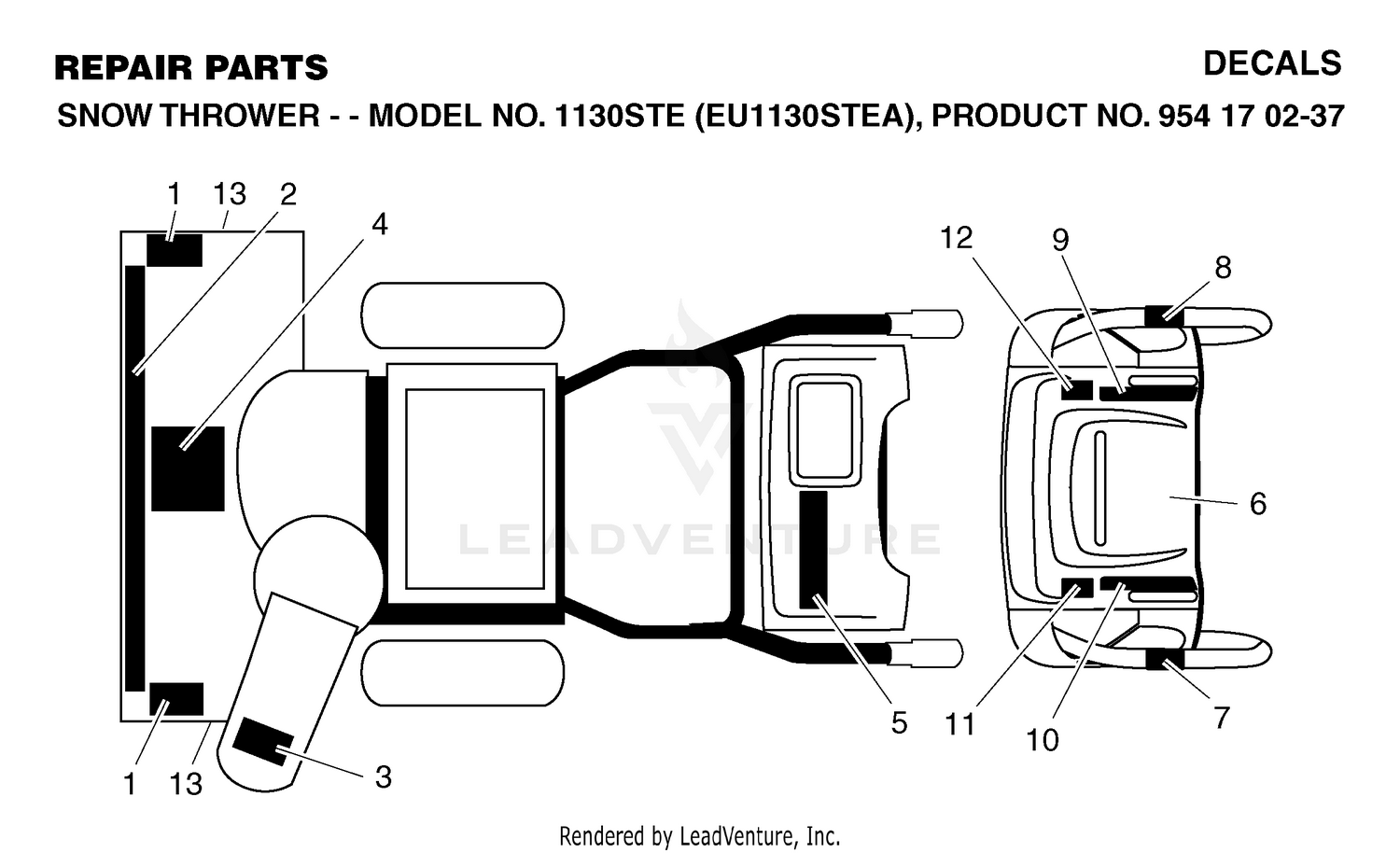 Assembly diagram