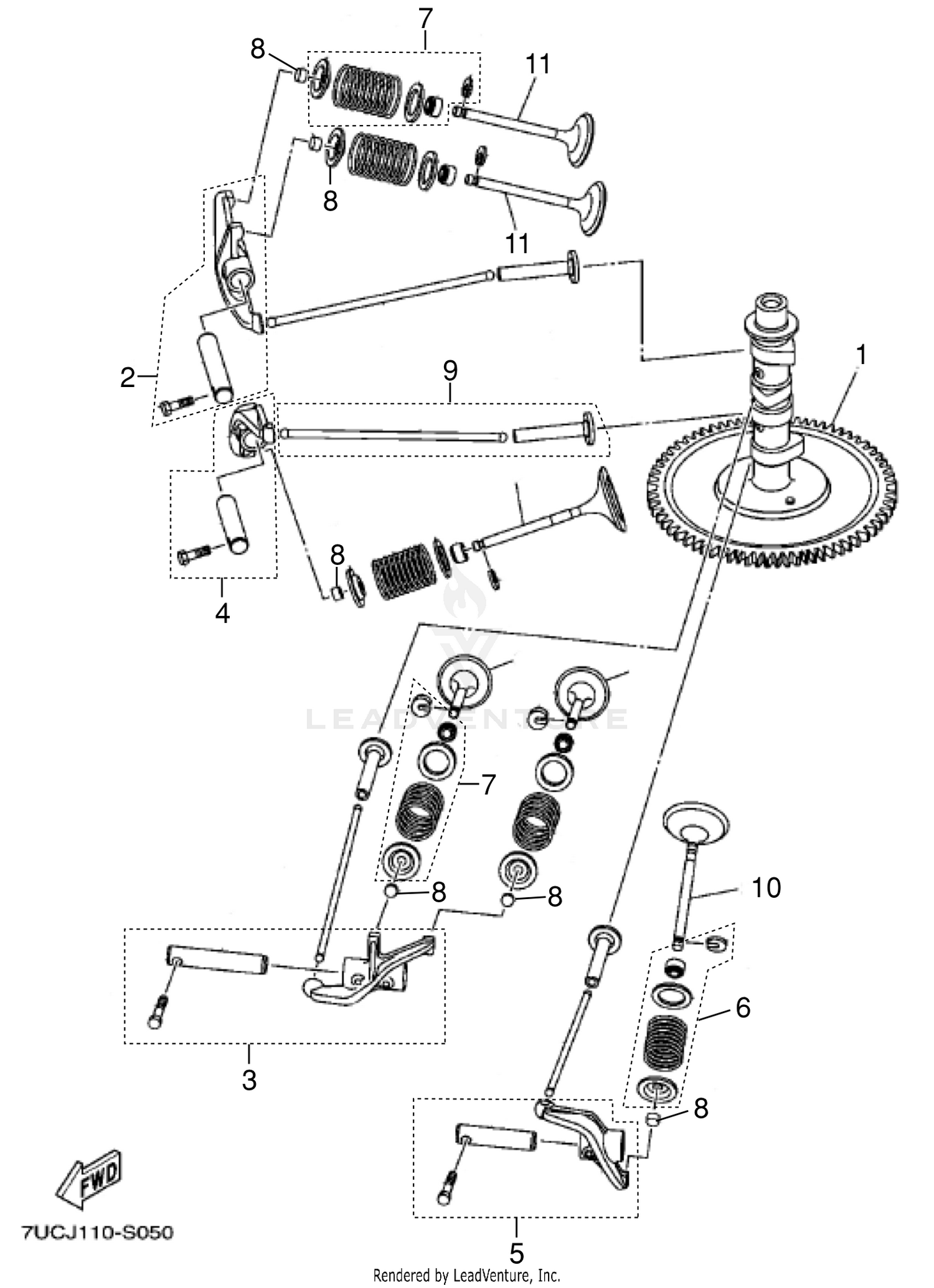CAMSHAFT & VALVE