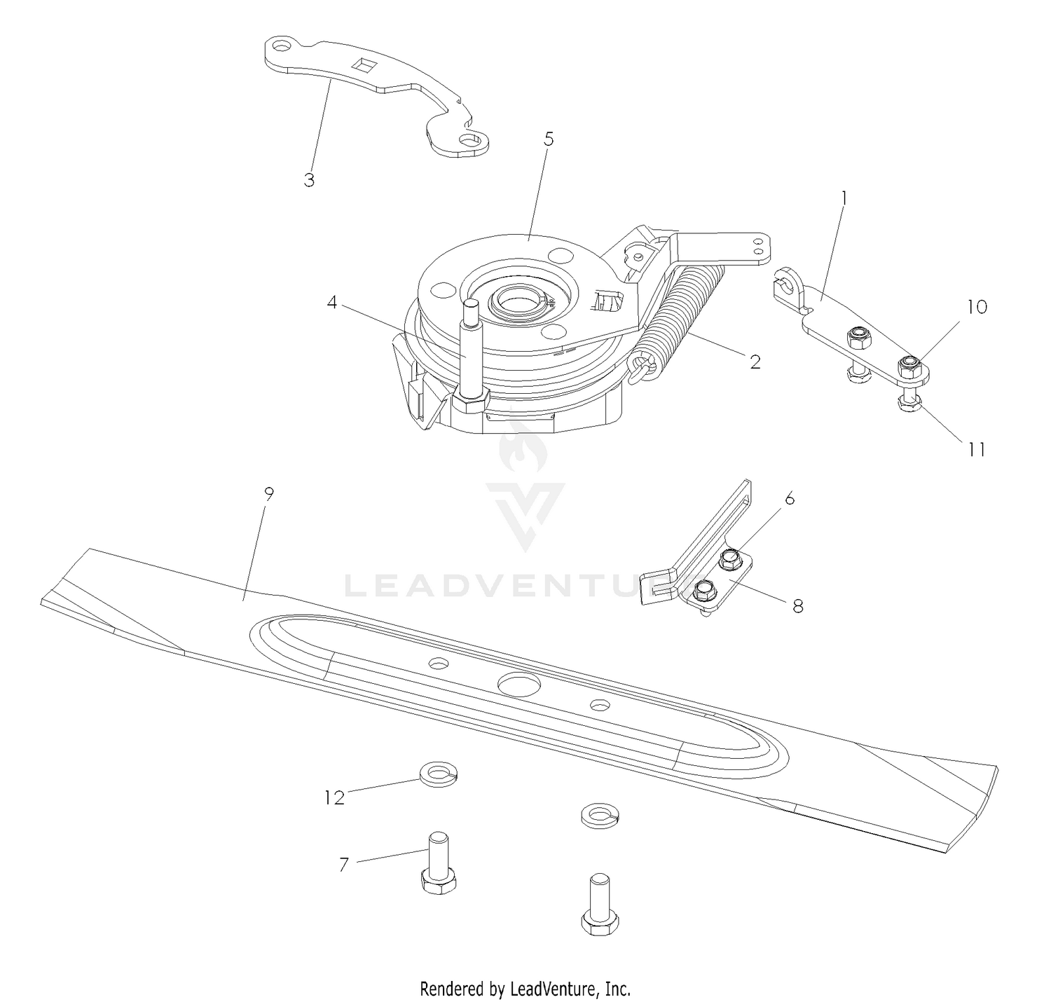 Cutting Equipment Blade, Brake, Clutch (BBC CE) 968999286/968999287/968999640