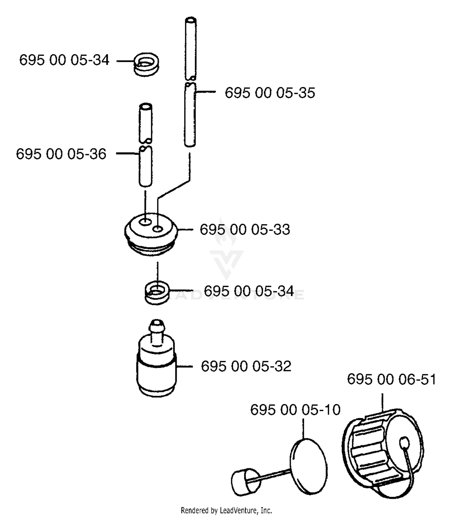 Fuel Line & Fuel Cap