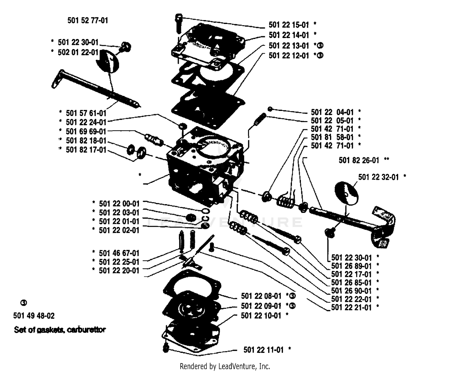 Carburetor Parts (Tillotson)