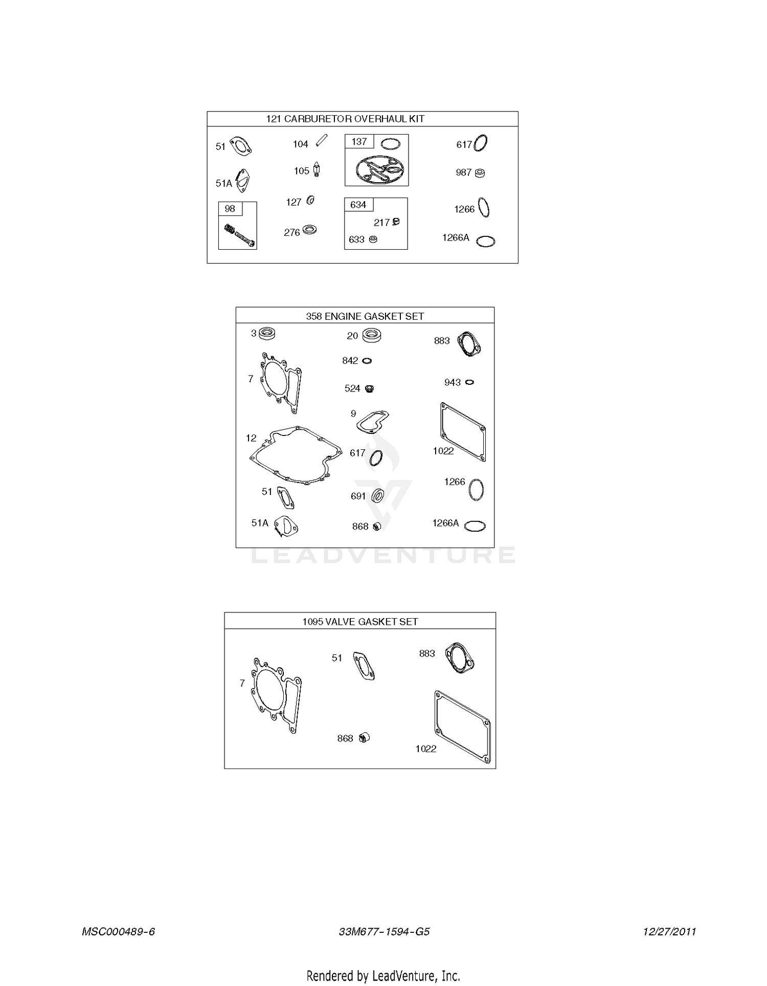 GASKET KIT 4