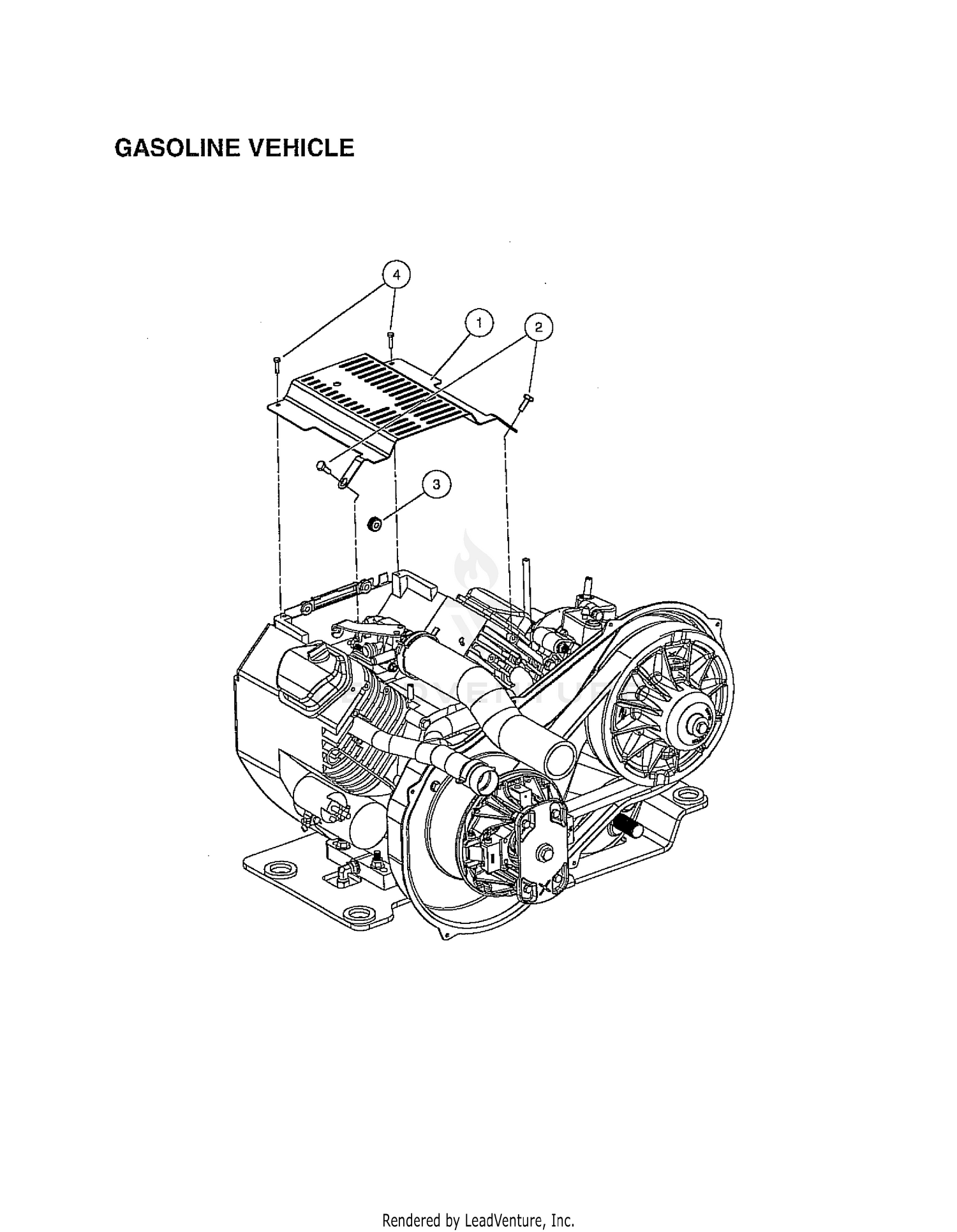 GOVERNOR COVER - GASOLINE VEHICLES