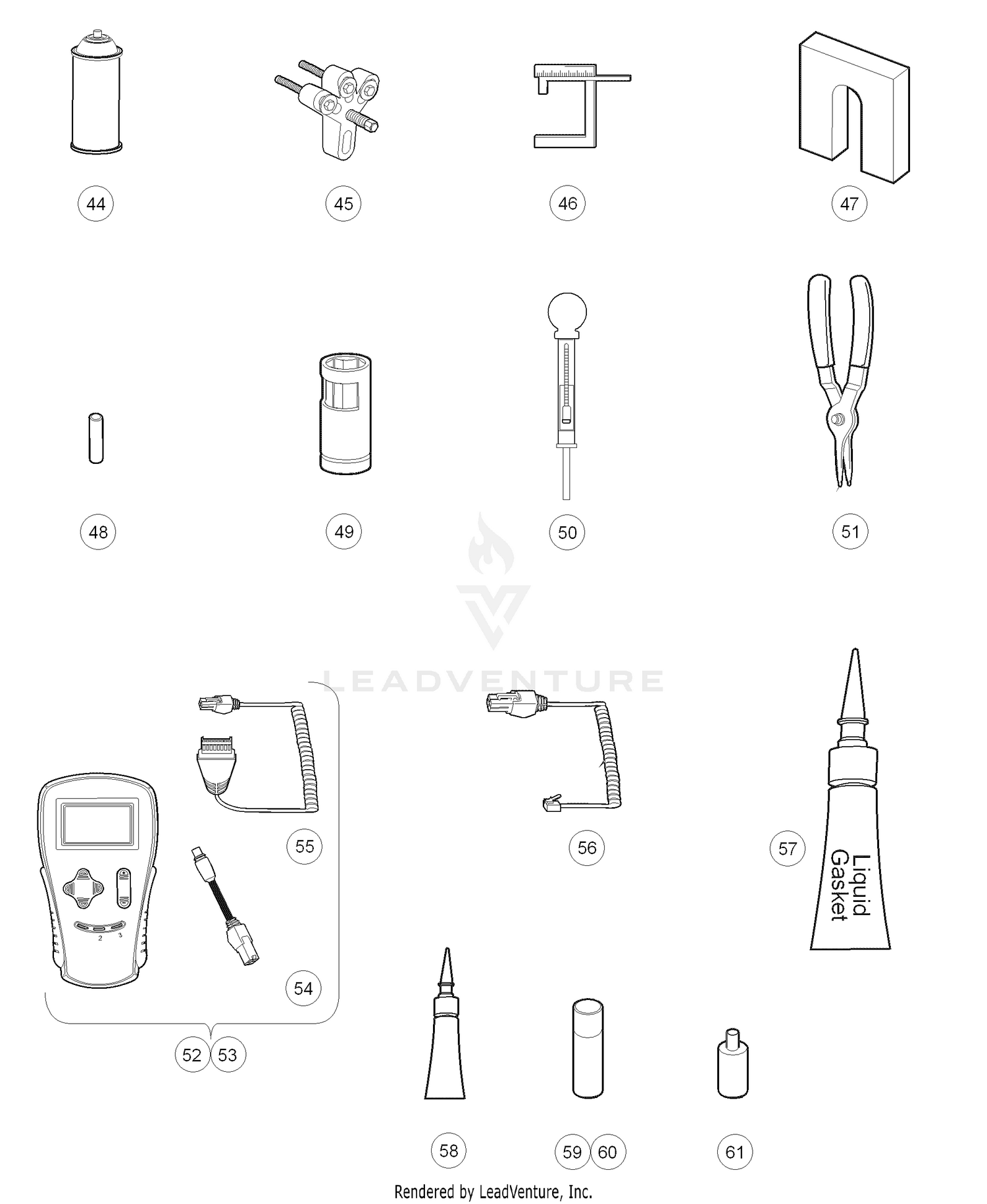 Maintenance and Service Tools Gas (Part C)