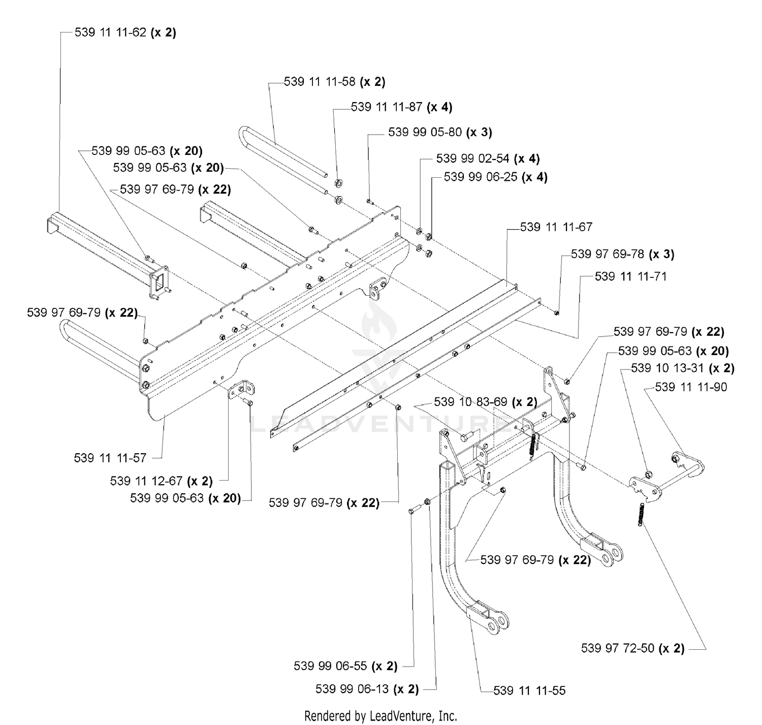 Accessories (Collection System Hitch Assembly)