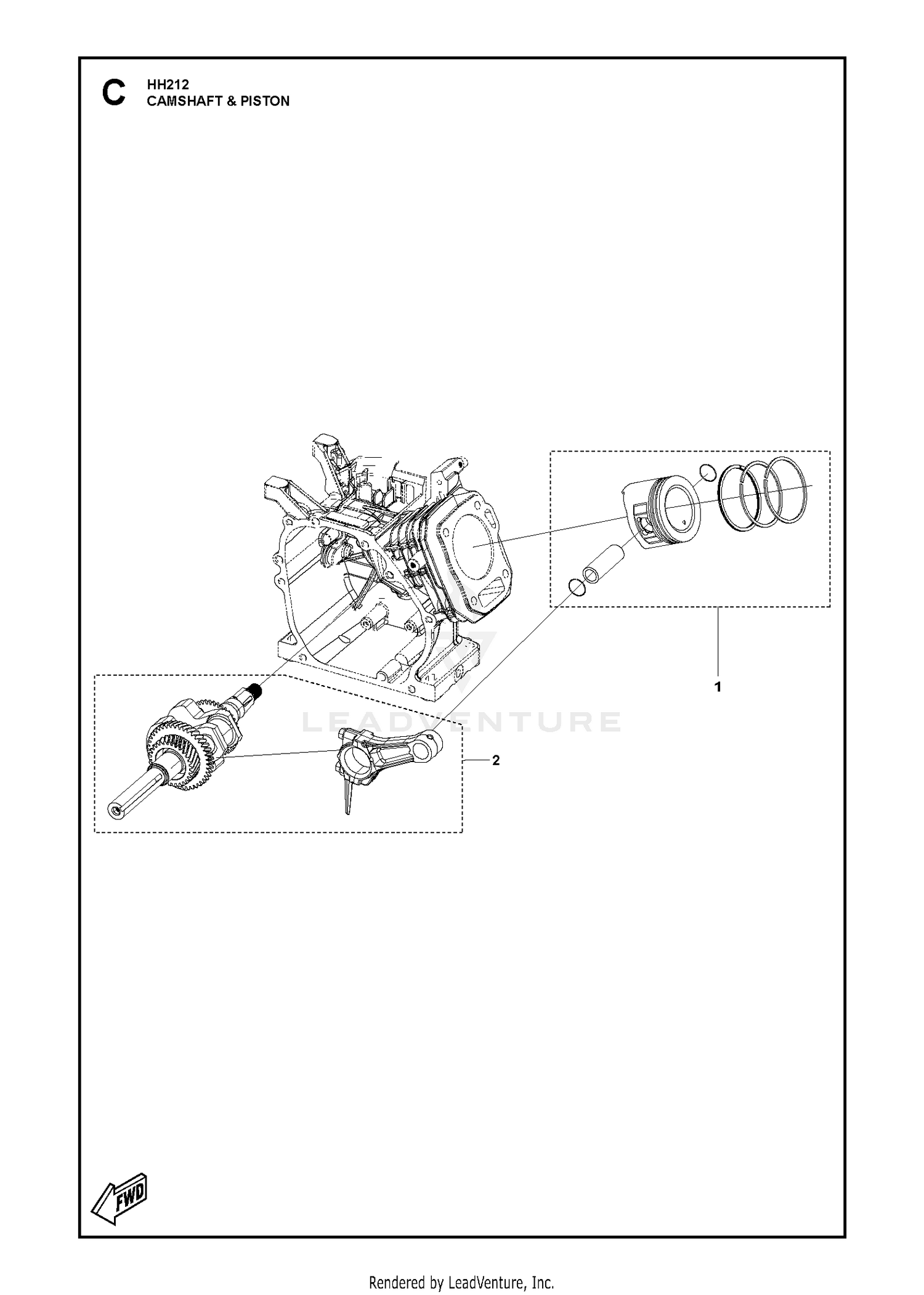 CRANKSHAFT & PISTON