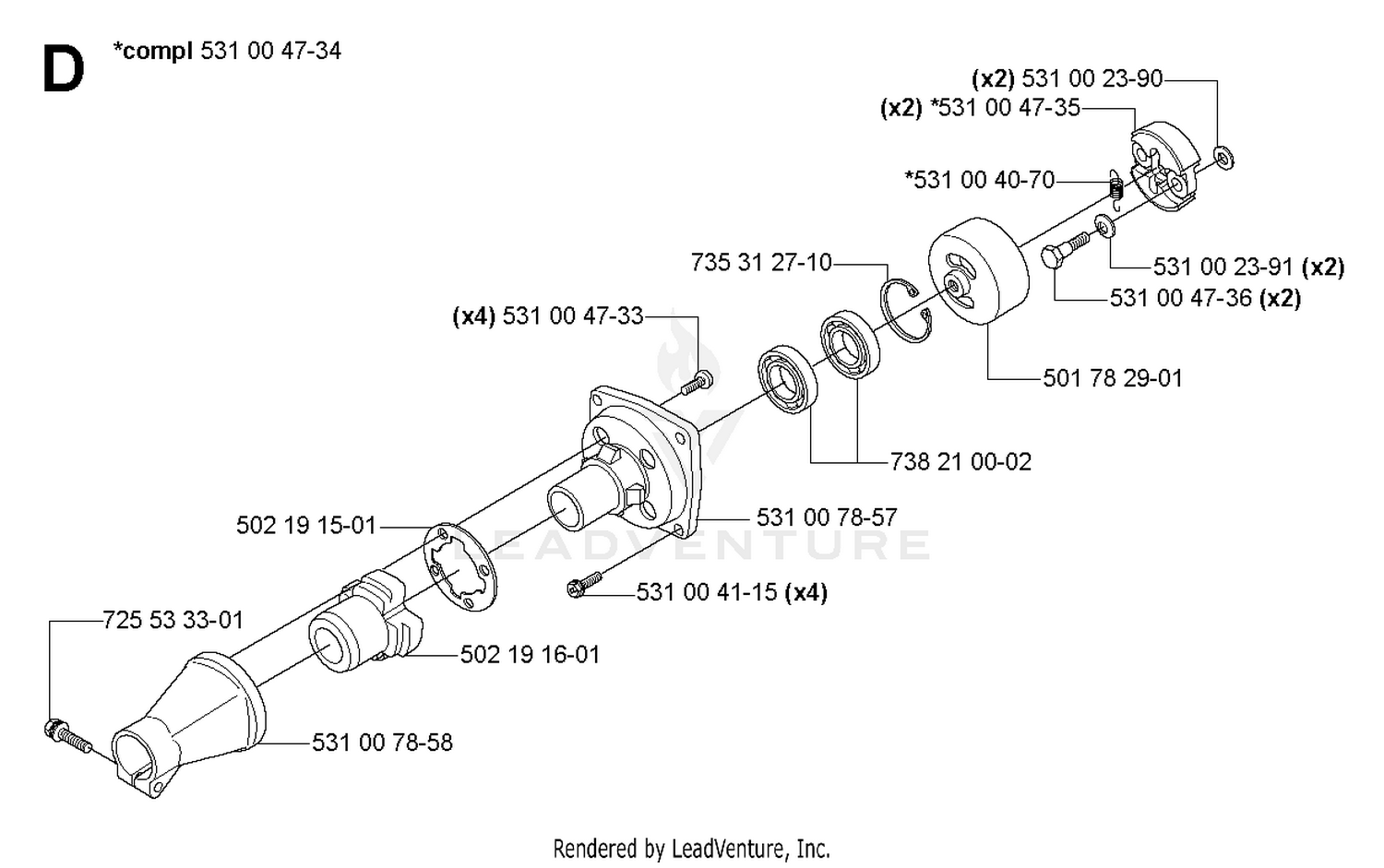 Assembly diagram