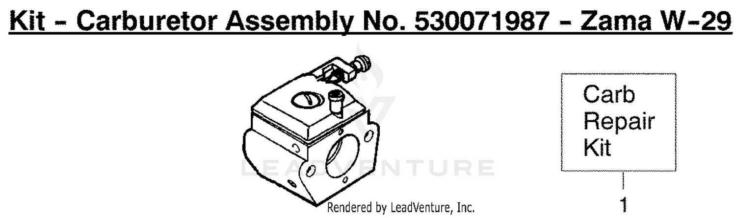 Repair Parts