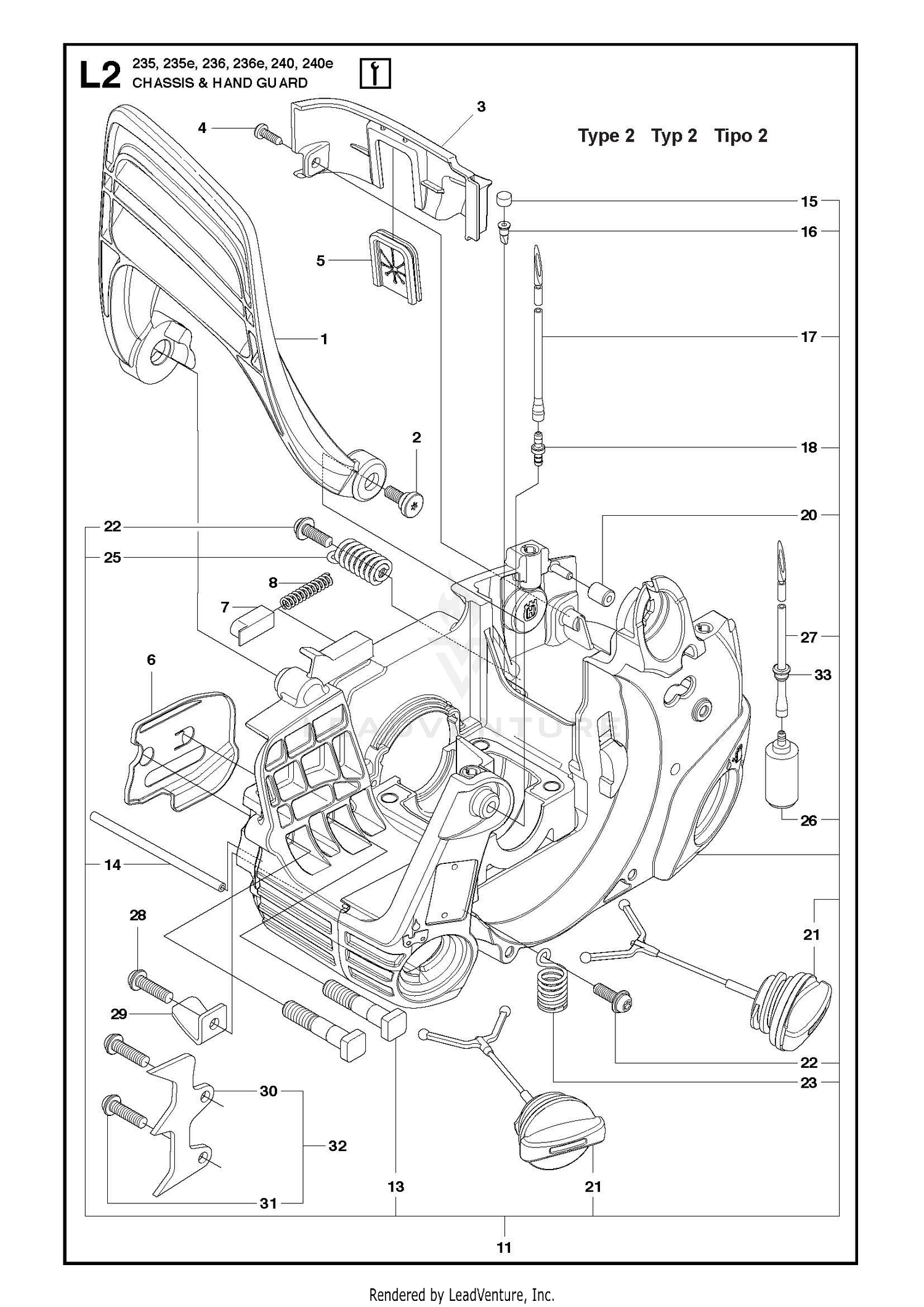 FUEL TANK & HANDLE 2
