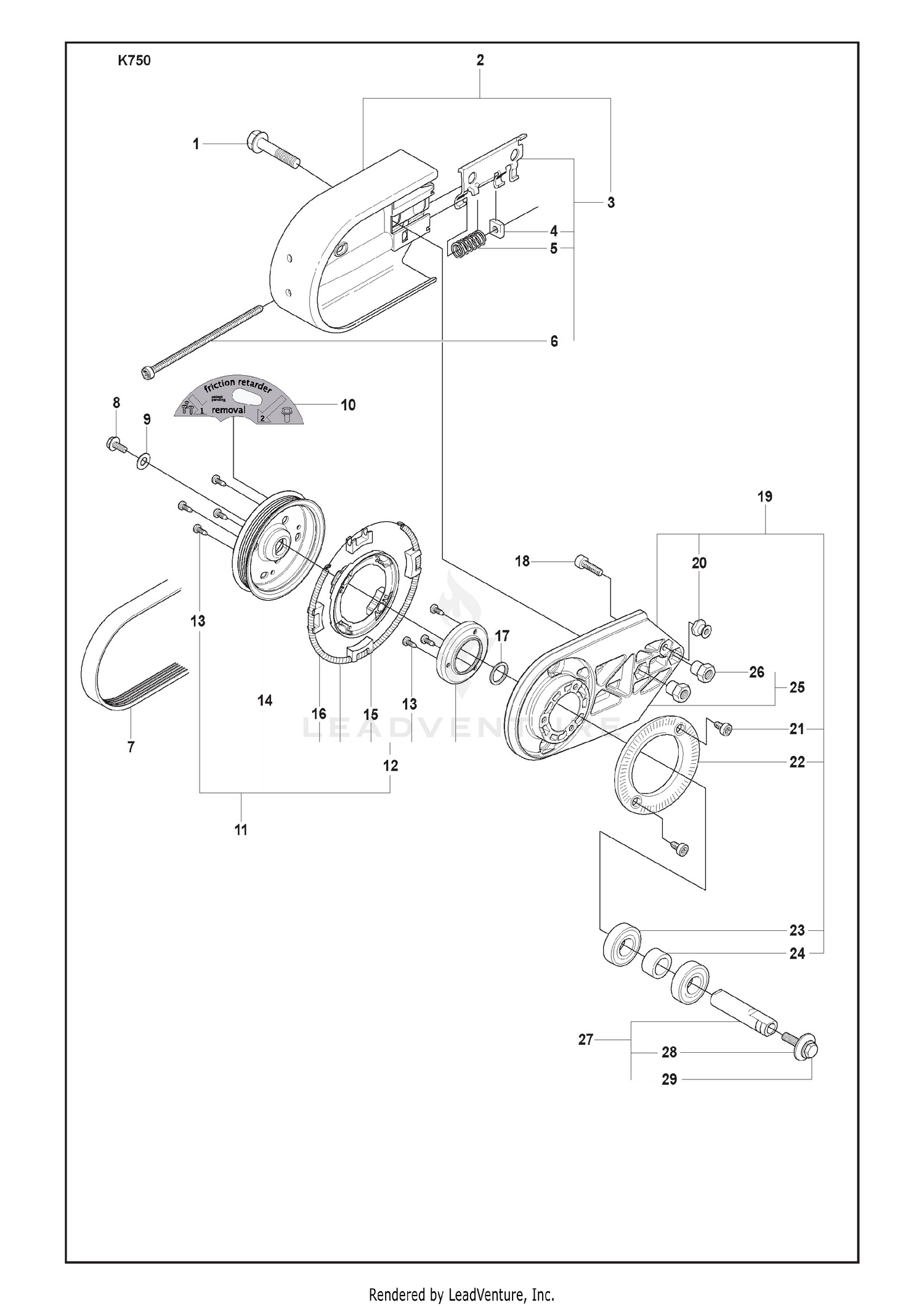 Belt Guard & Pulley
