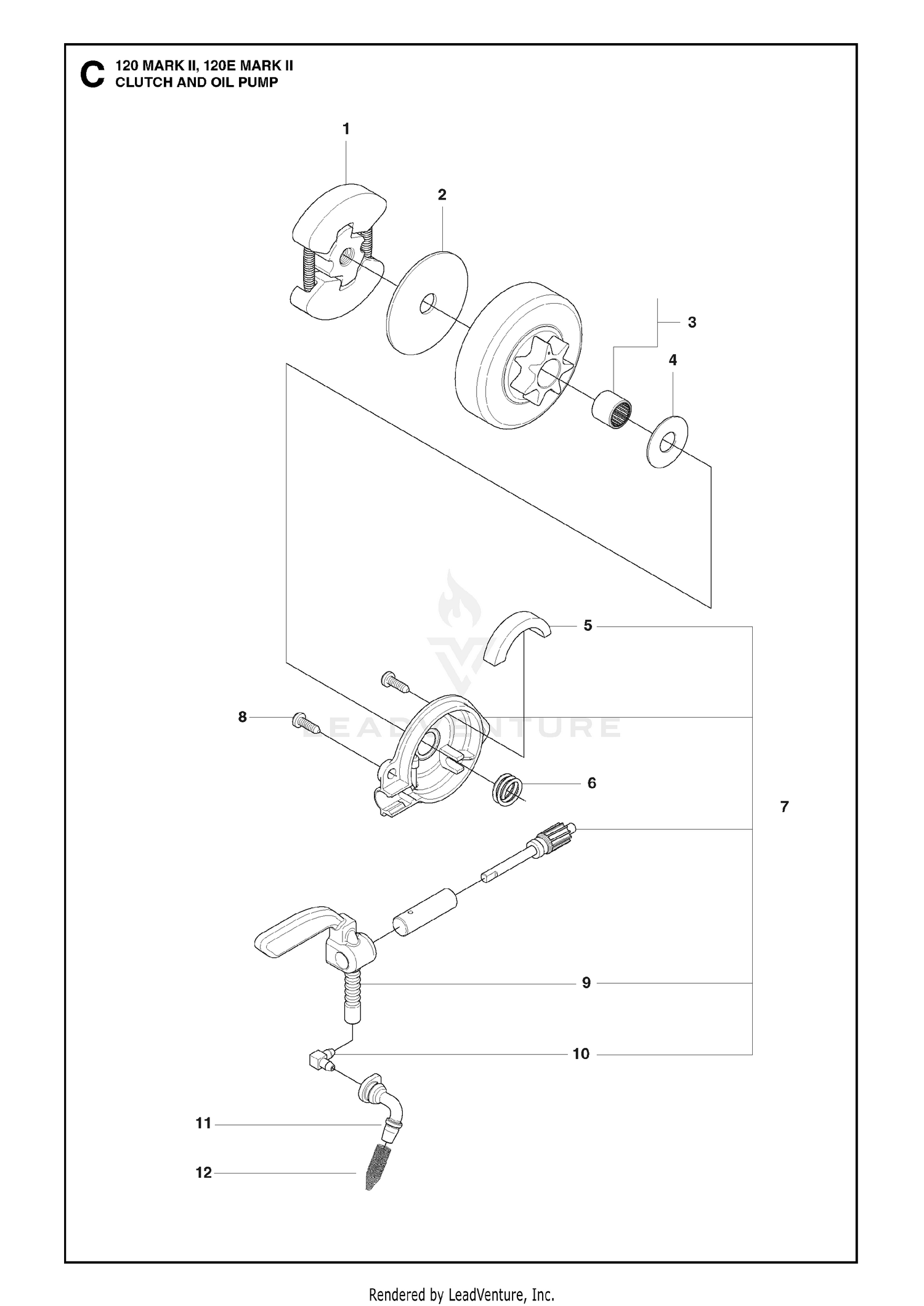 CLUTCH & OIL PUMP