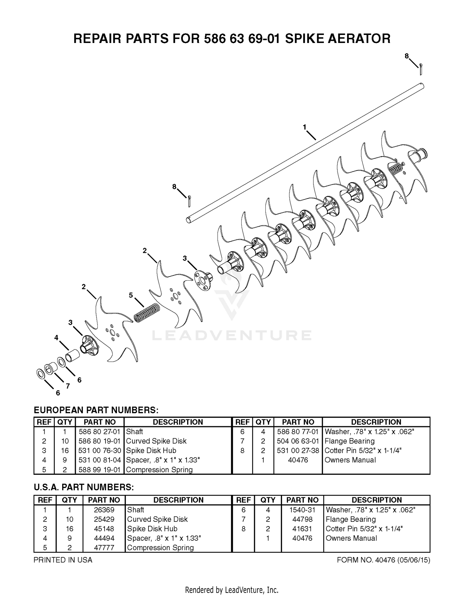 Assembly diagram