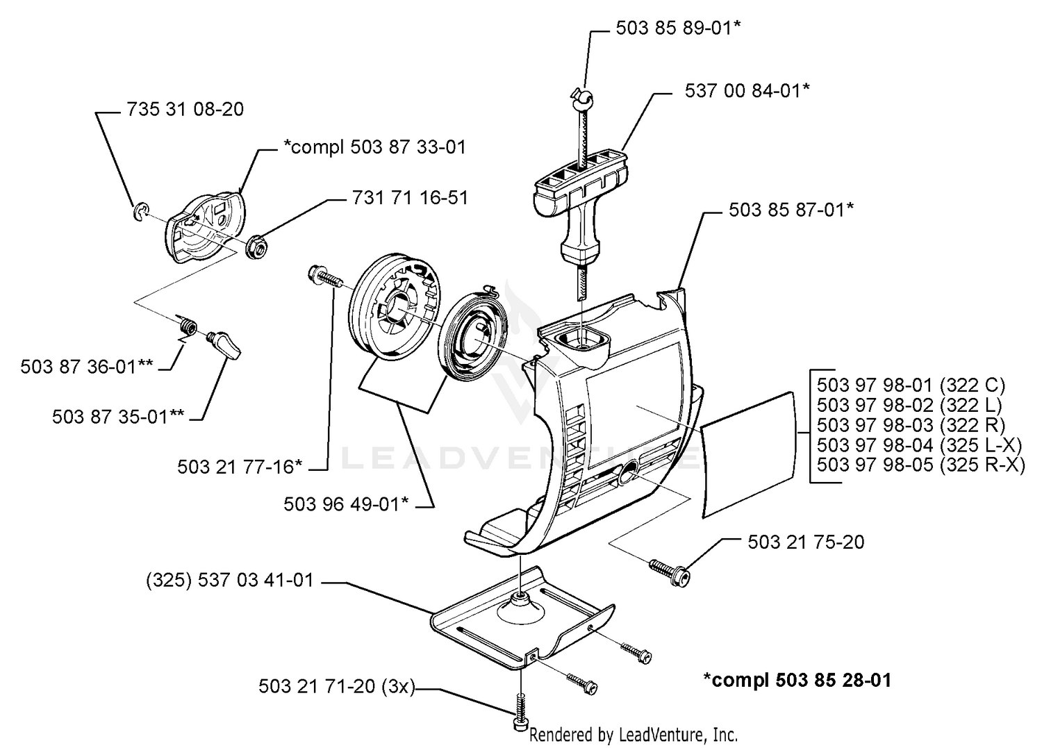 Recoil Starter Assembly