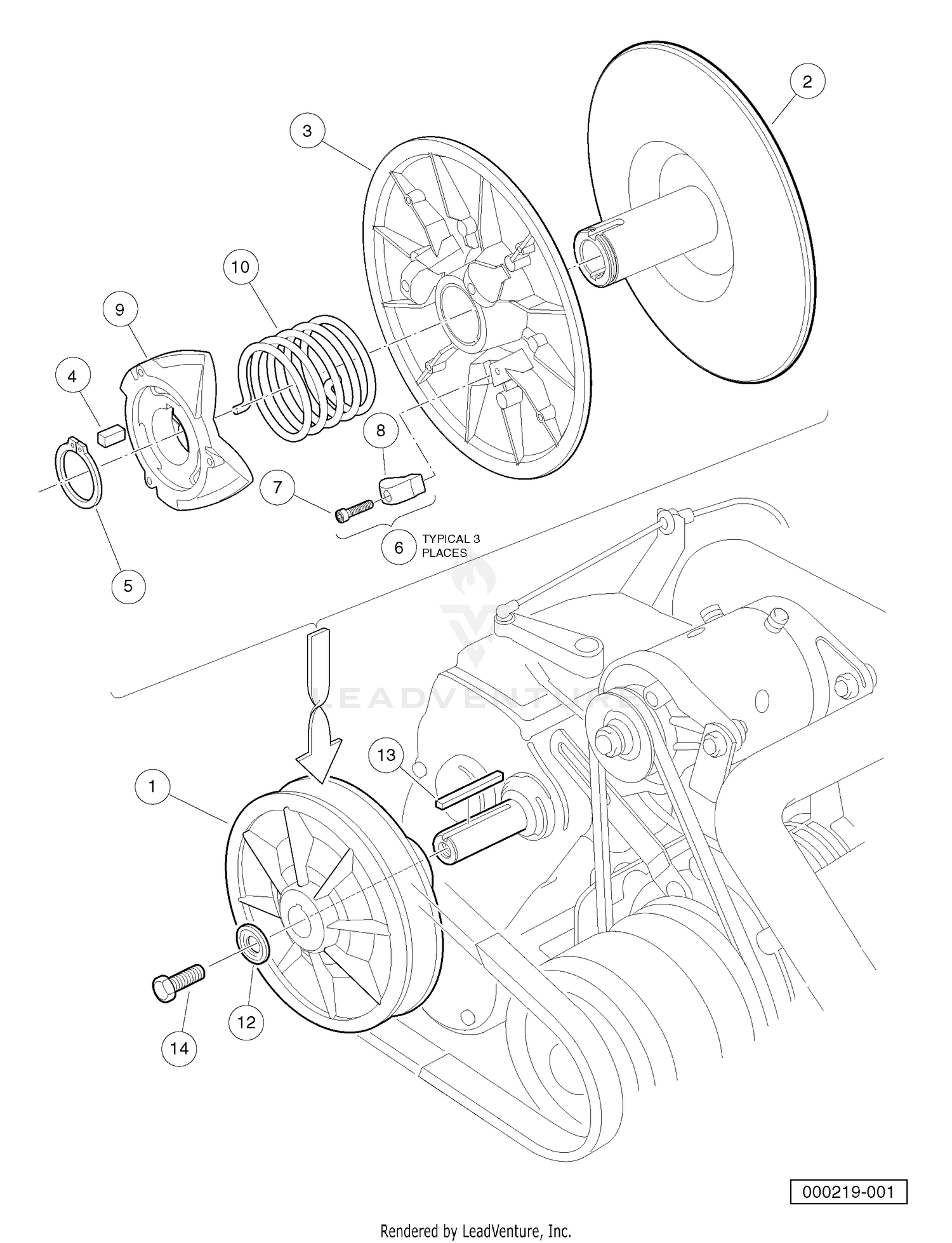 DRIVEN CLUTCH