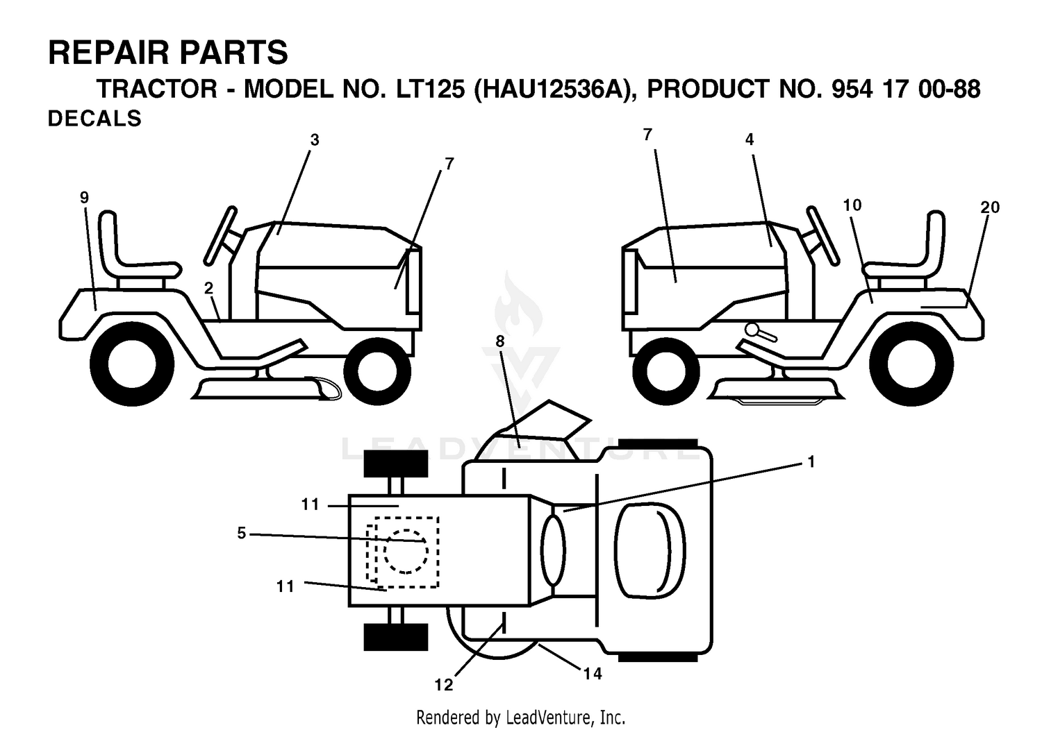 Assembly diagram