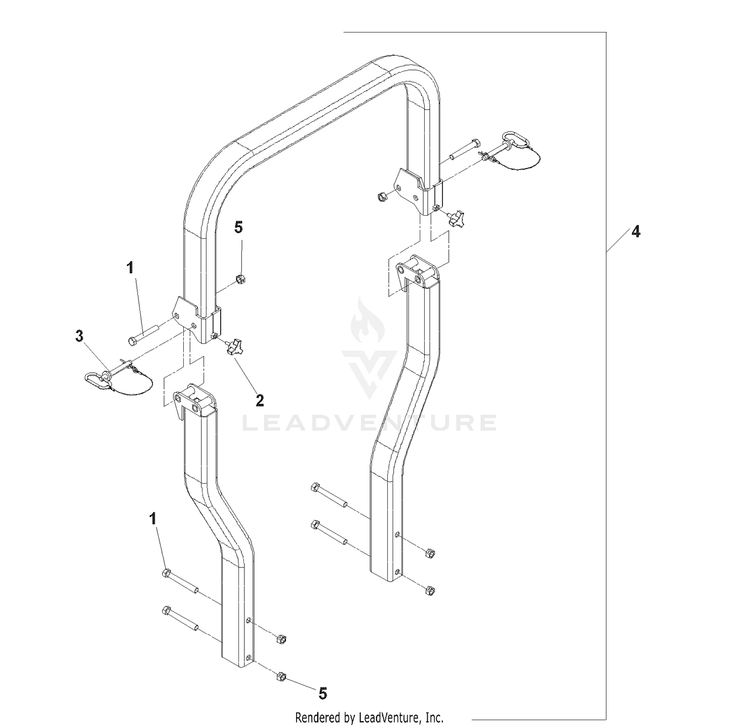 Protection Frame Rollover System (ROPS)