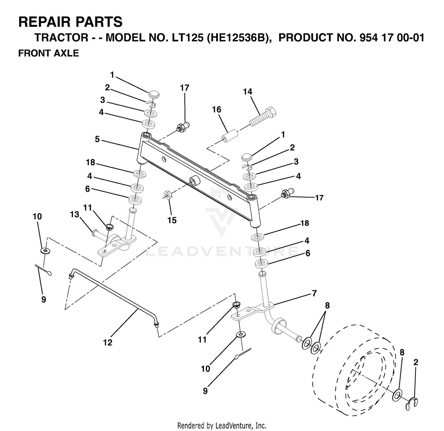 FRONT AXLE