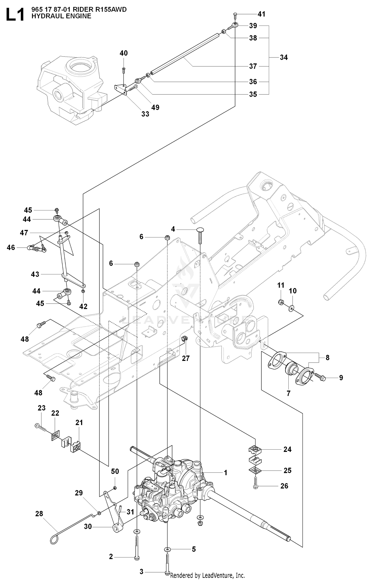 HYDRAULIC PUMP - MOTOR 2