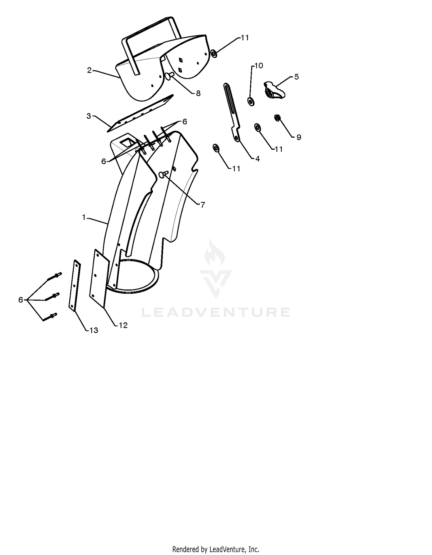 CONTROL PANEL & DISCHARGE CHUTE 2