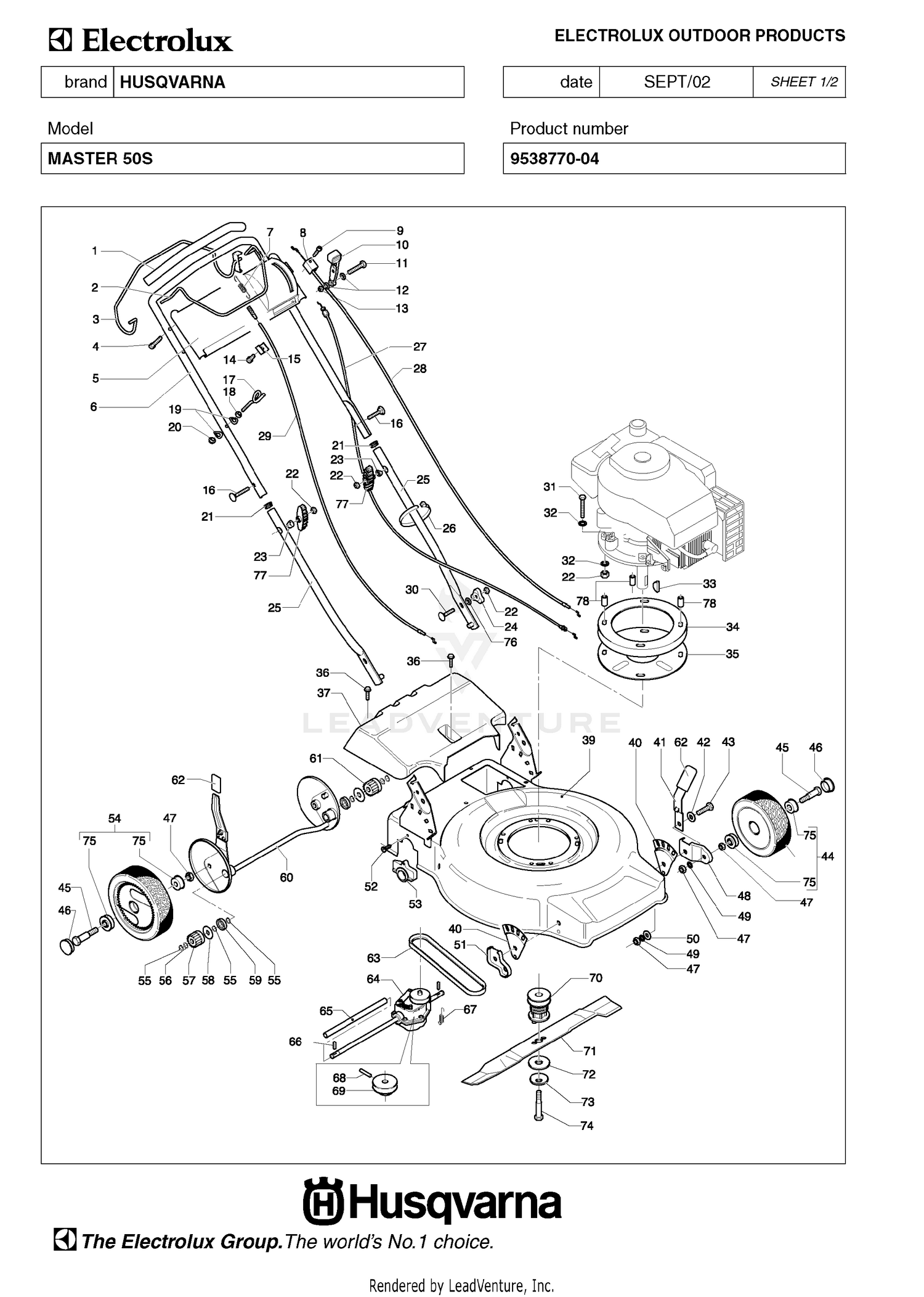 Assembly diagram
