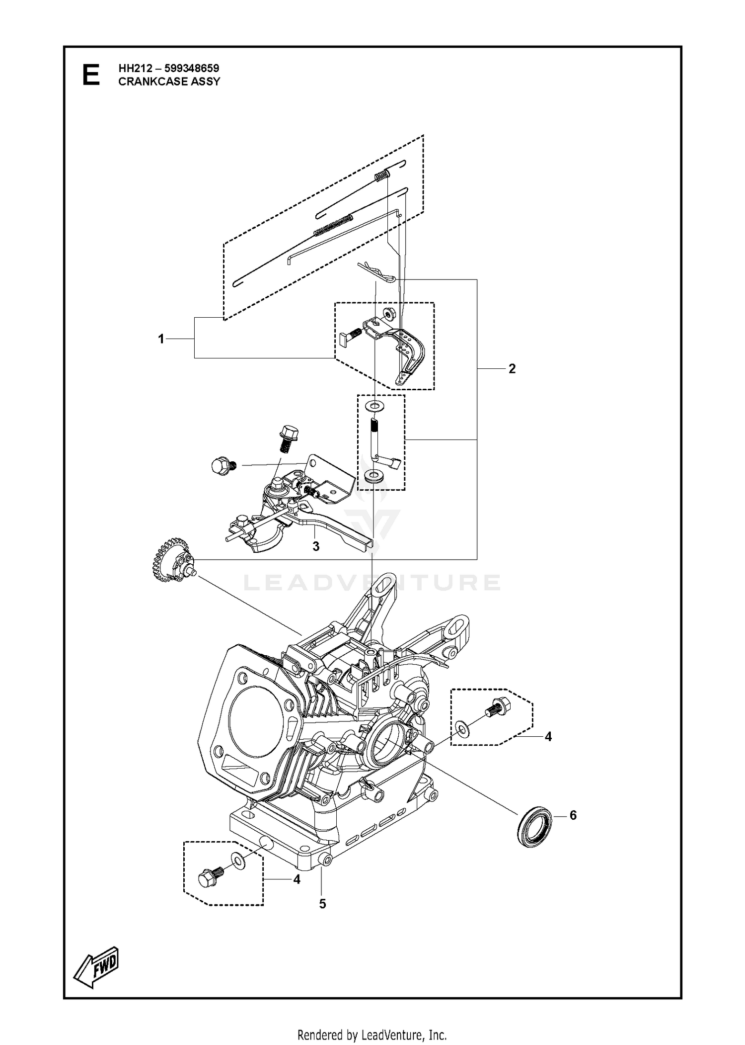 CRANKCASE ASSY
