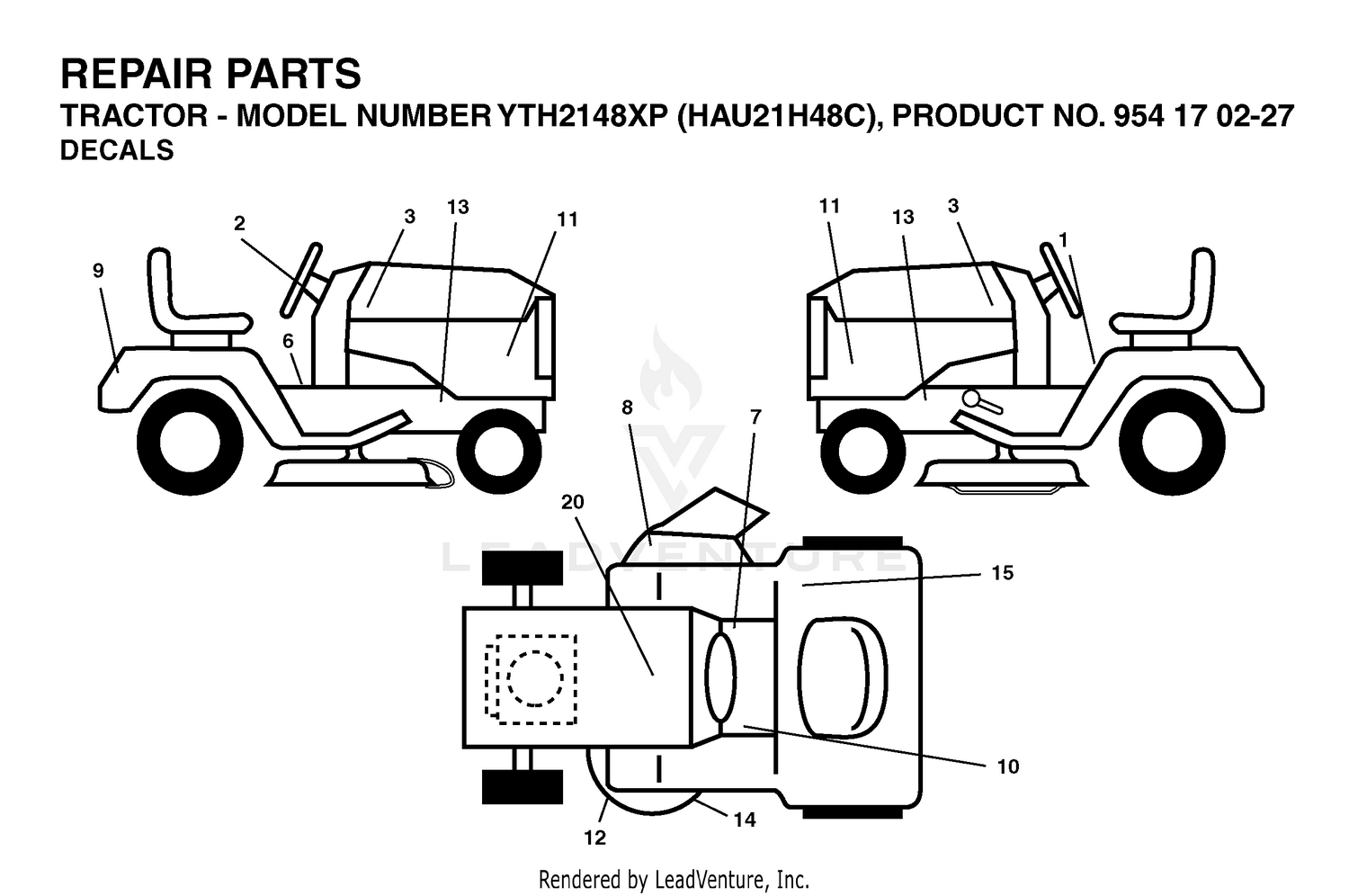 Assembly diagram