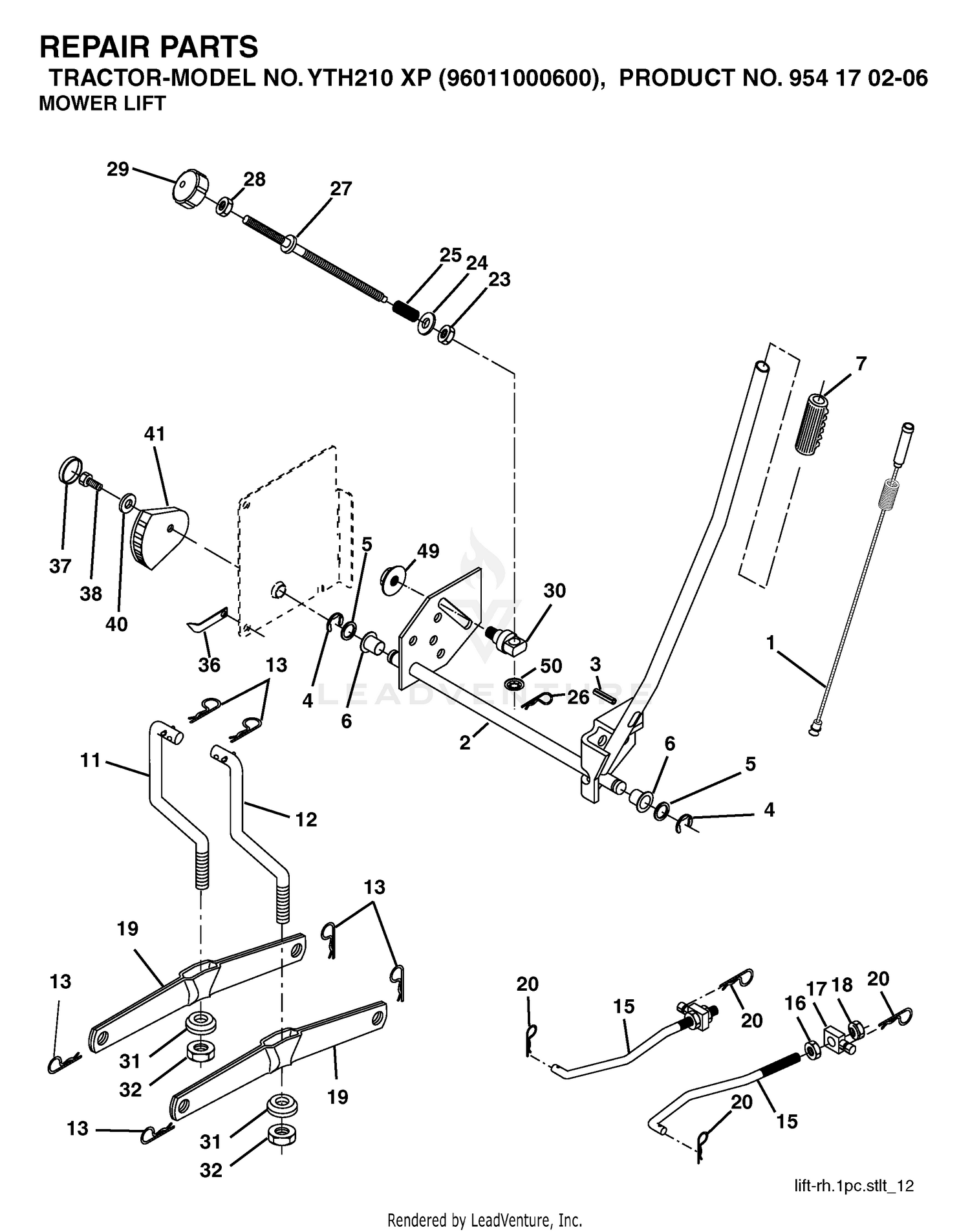 MOWER LIFT / DECK LIFT