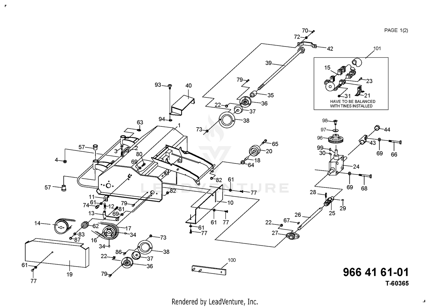 Assembly diagram
