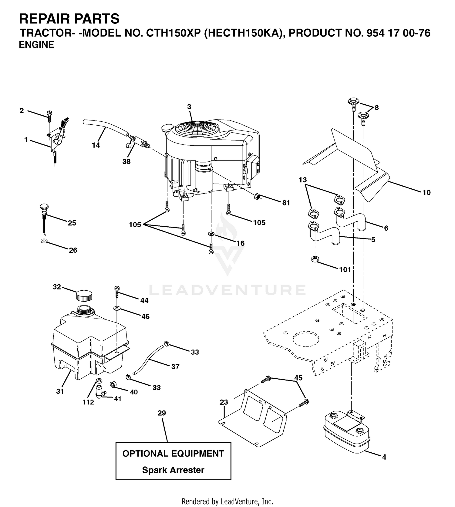 ENGINE & CUTTING EQUIPMENT