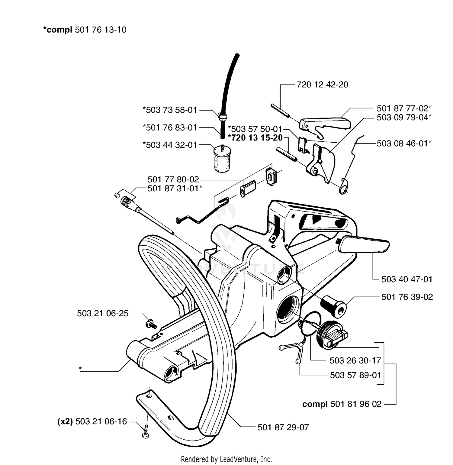 Handle / Fuel Tank