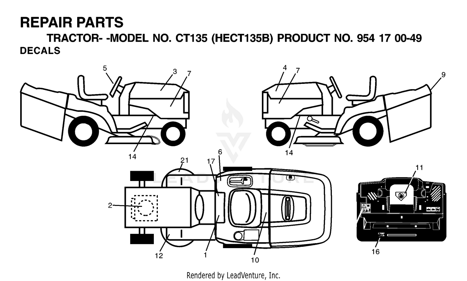 Assembly diagram