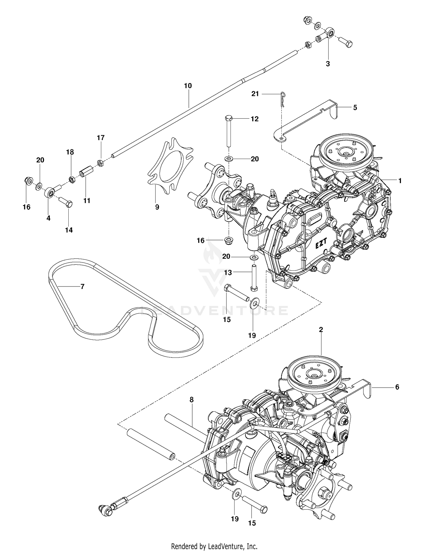 HYDRAULIC PUMP - MOTOR