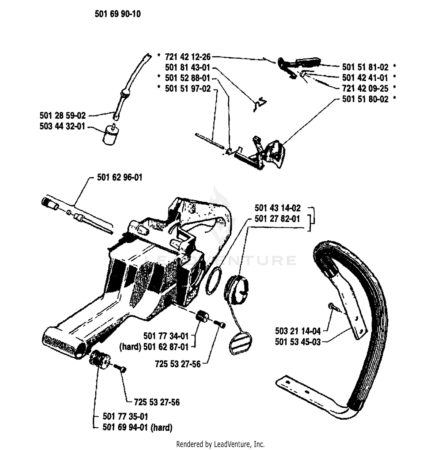 Tank/Handle Assembly