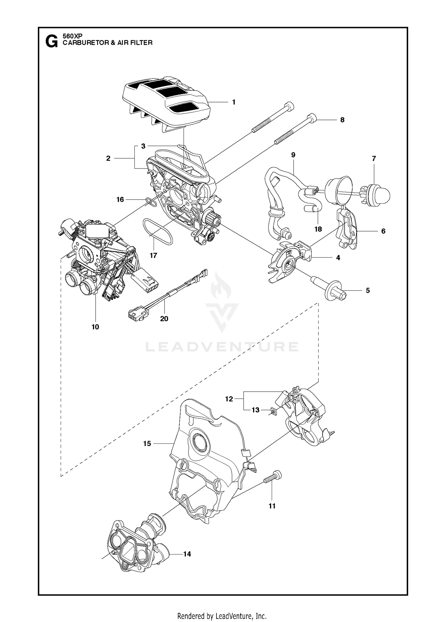 CARBURETOR AIR FILTER