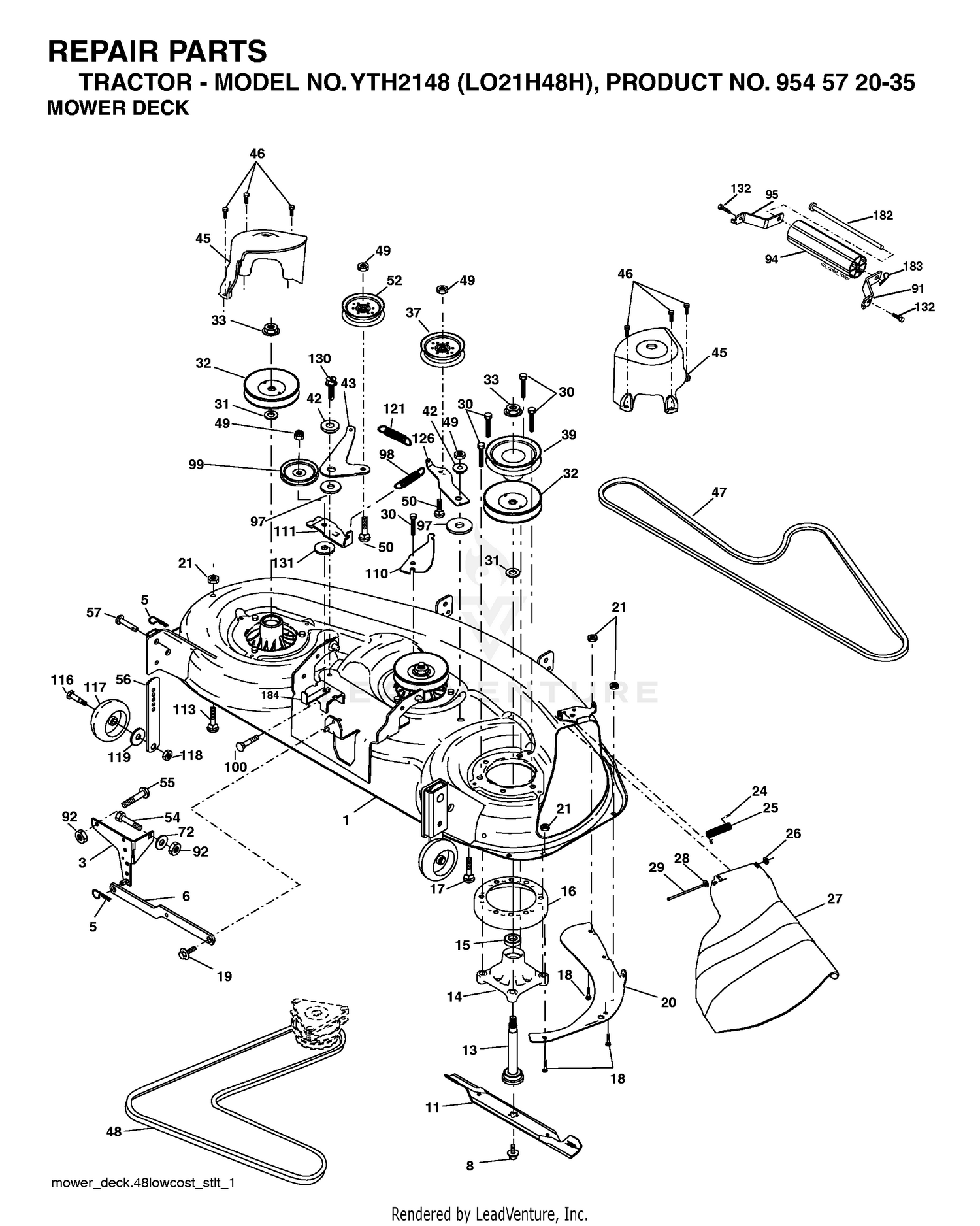 MOWER DECK / CUTTING DECK