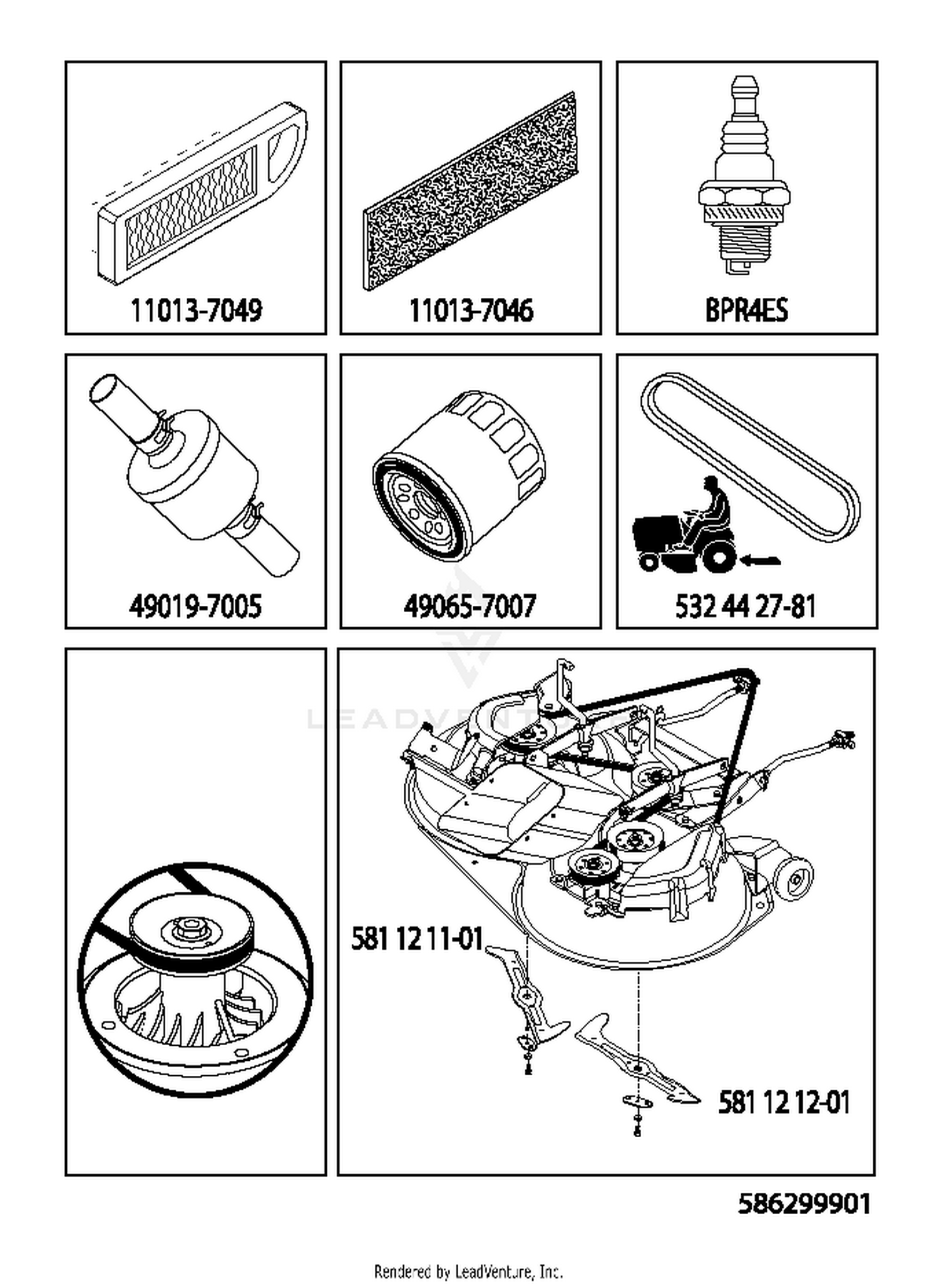 FREQUENTLY USED PARTS