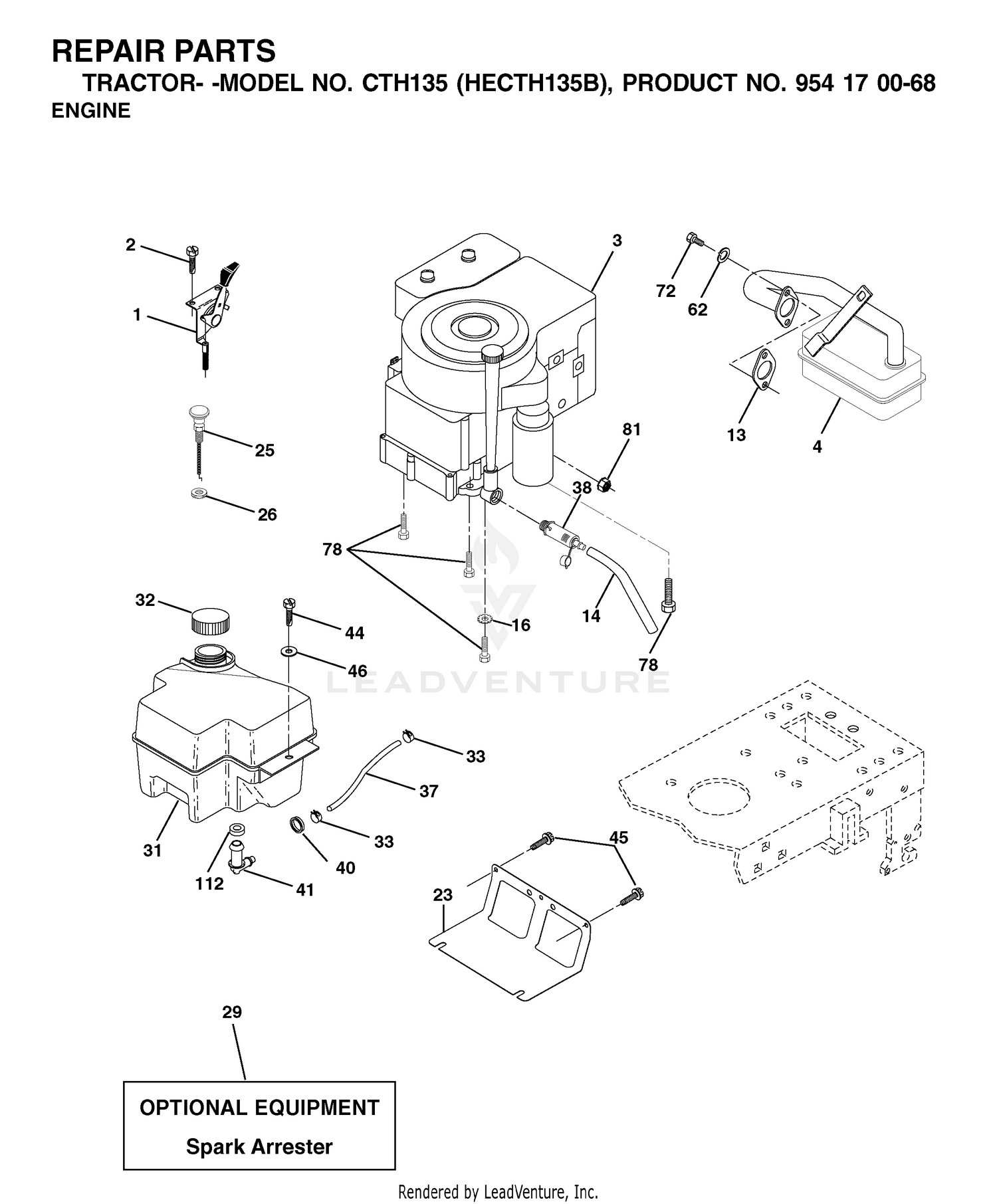 ENGINE & CUTTING EQUIPMENT