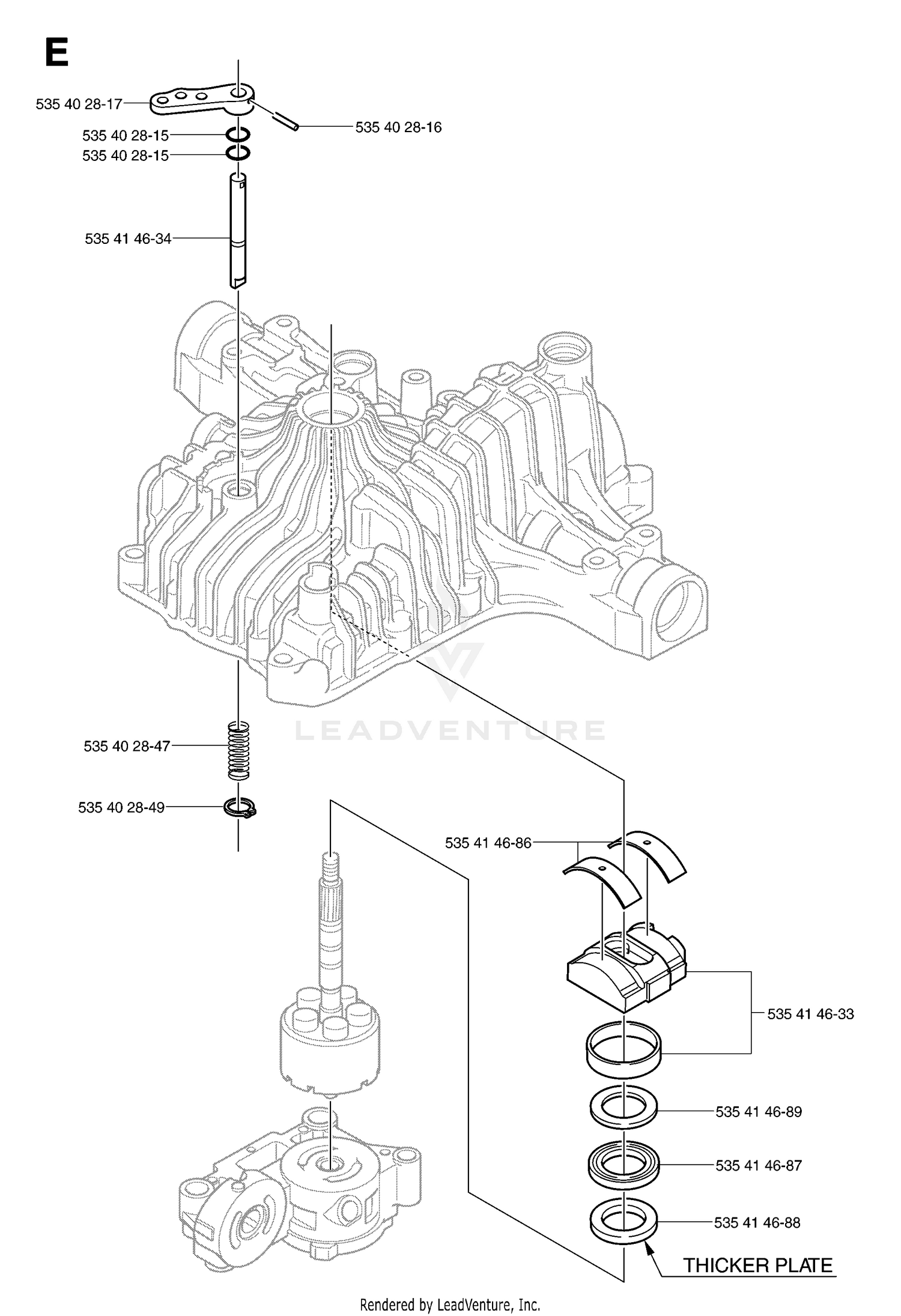 HYDRAULIC PUMP - MOTOR