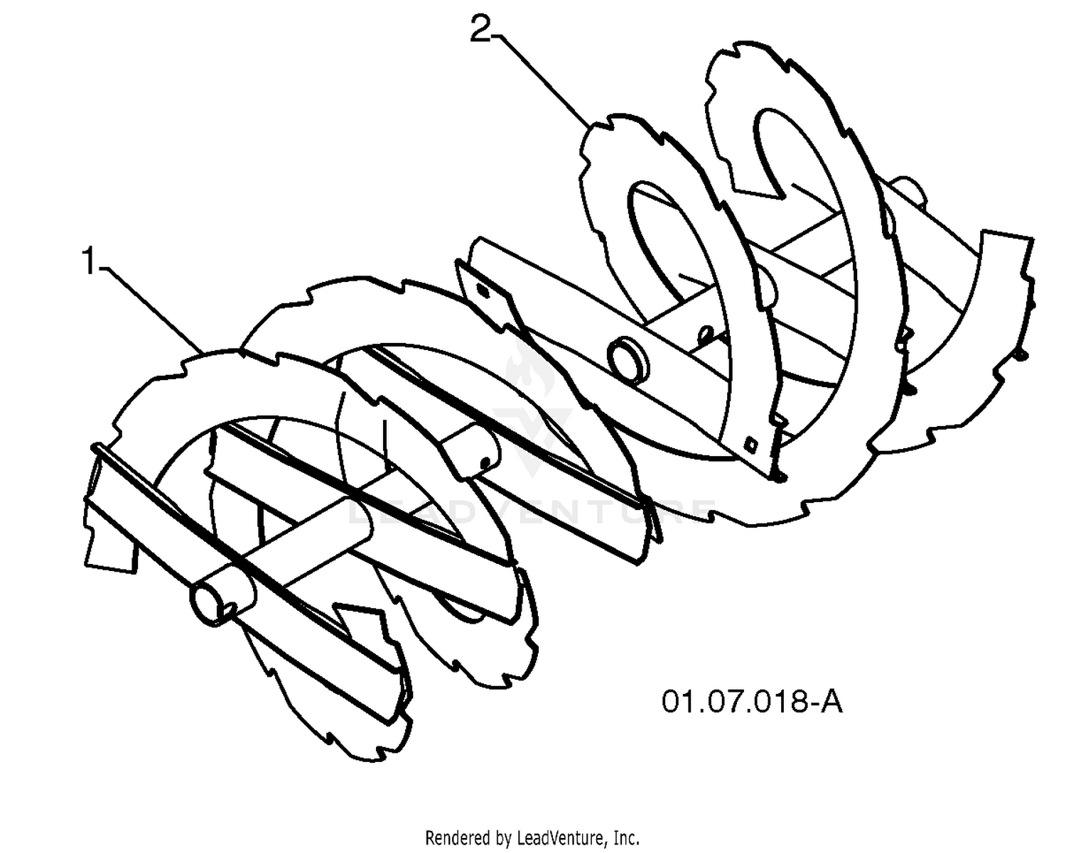 Auger Housing / Impeller Assembly