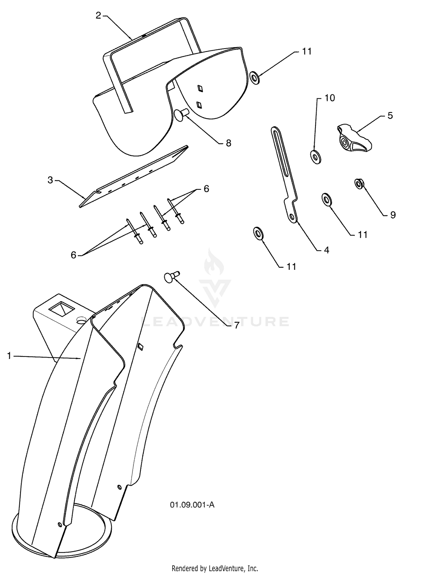 Control Panel / Discharge Chute