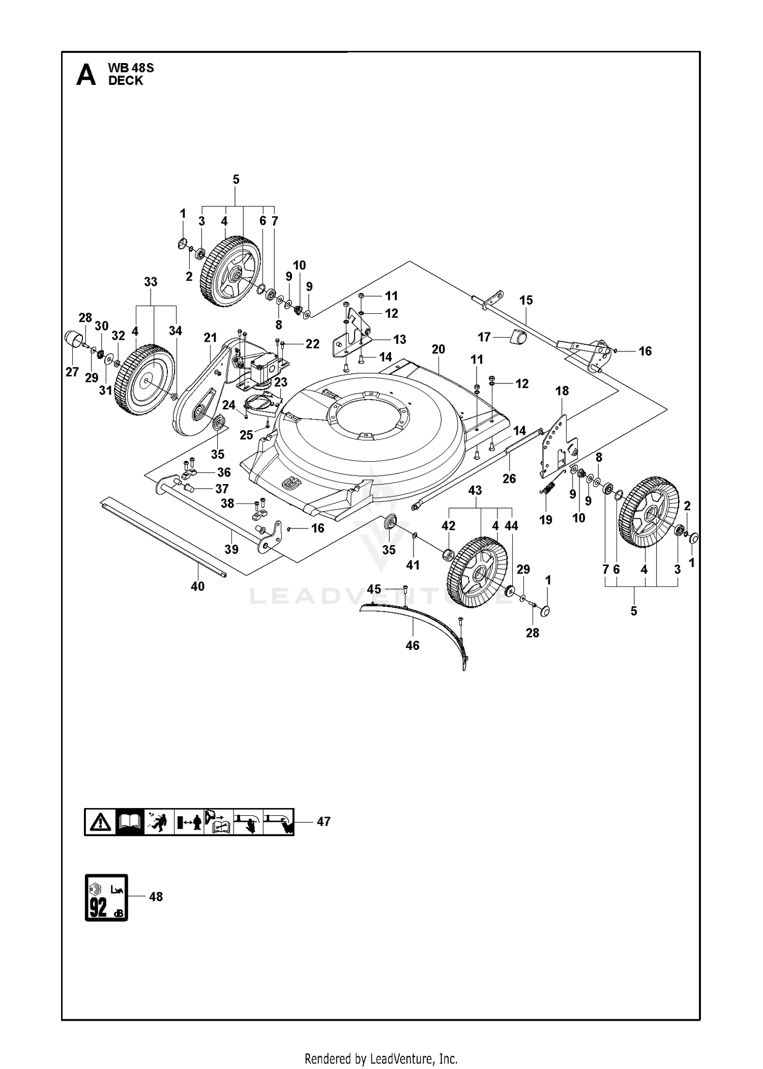 MOWER DECK / CUTTING DECK