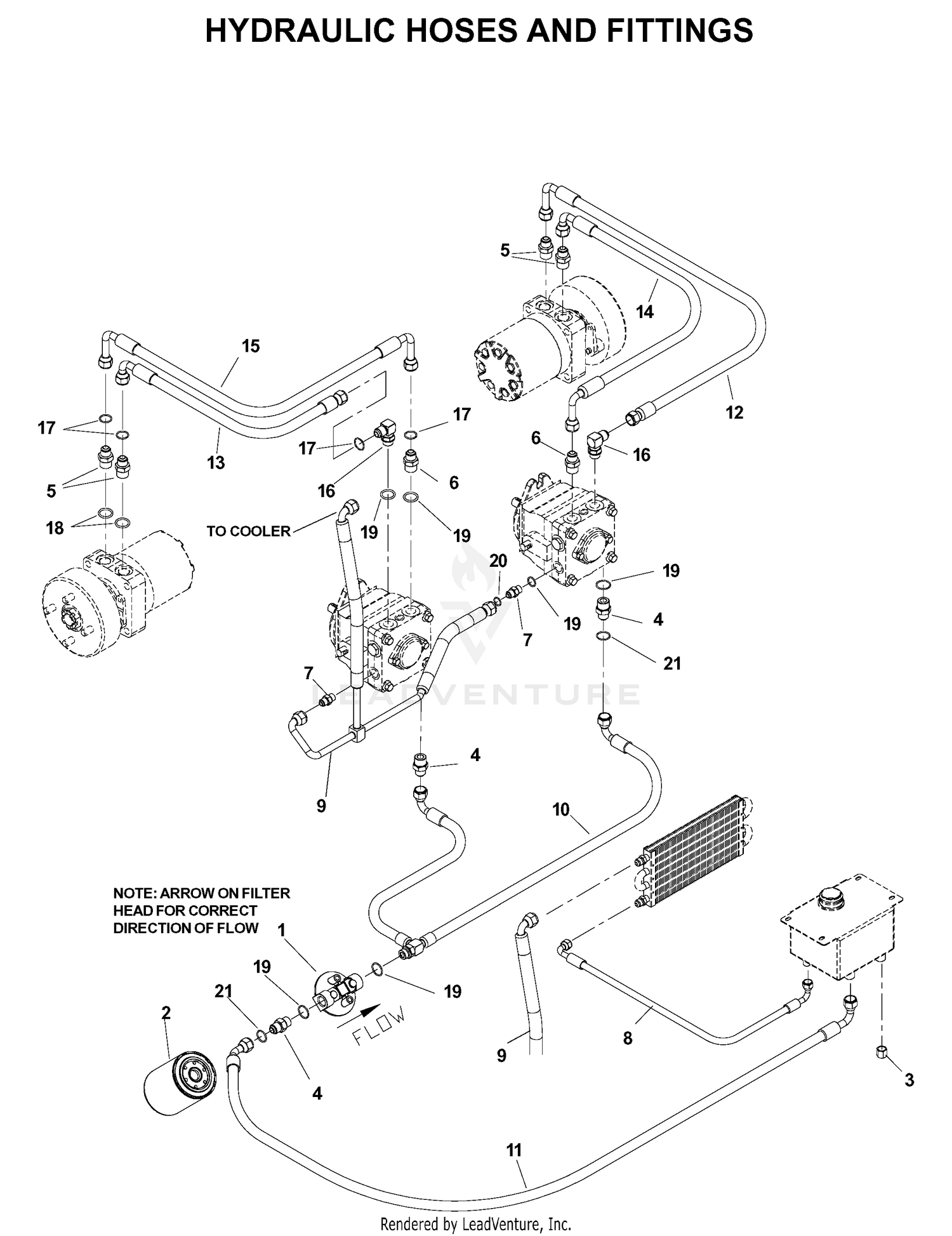 HYDRAULIC PUMP - MOTOR 2