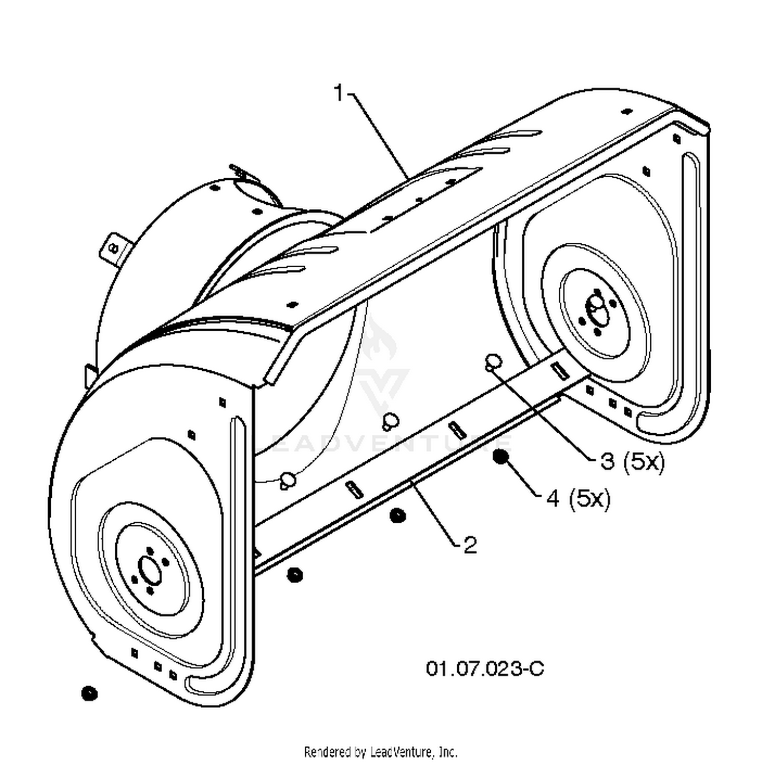 AUGER HOUSING & IMPELLER 2