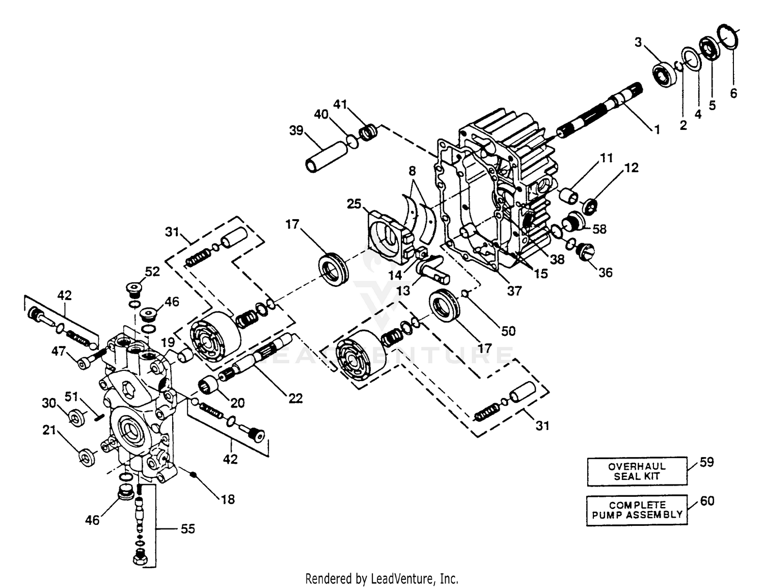 Sunstrand Pump Assembly