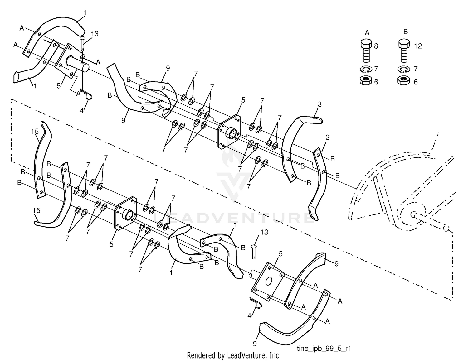 Tine Assembly