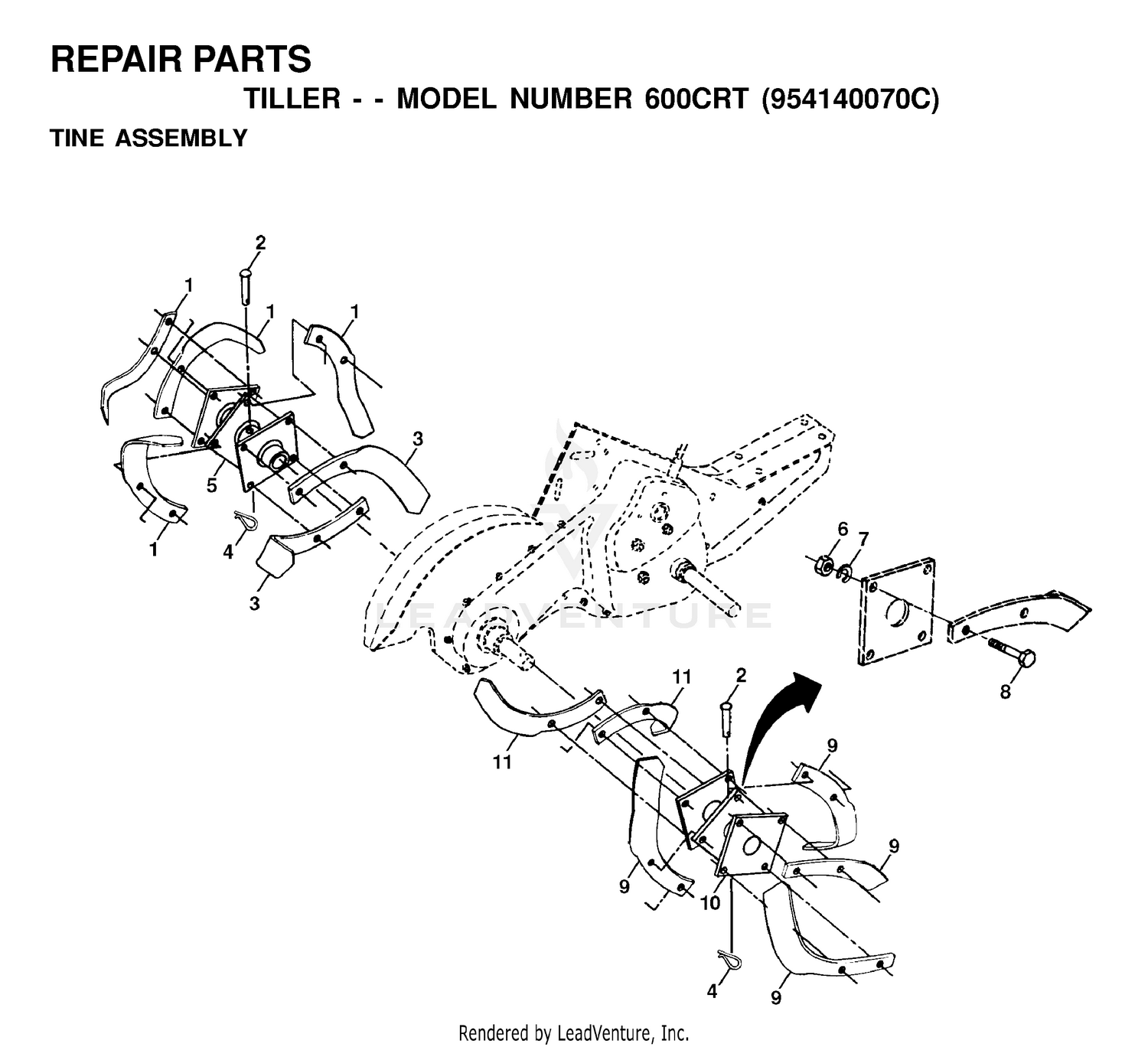 TINE ASSEMBLY
