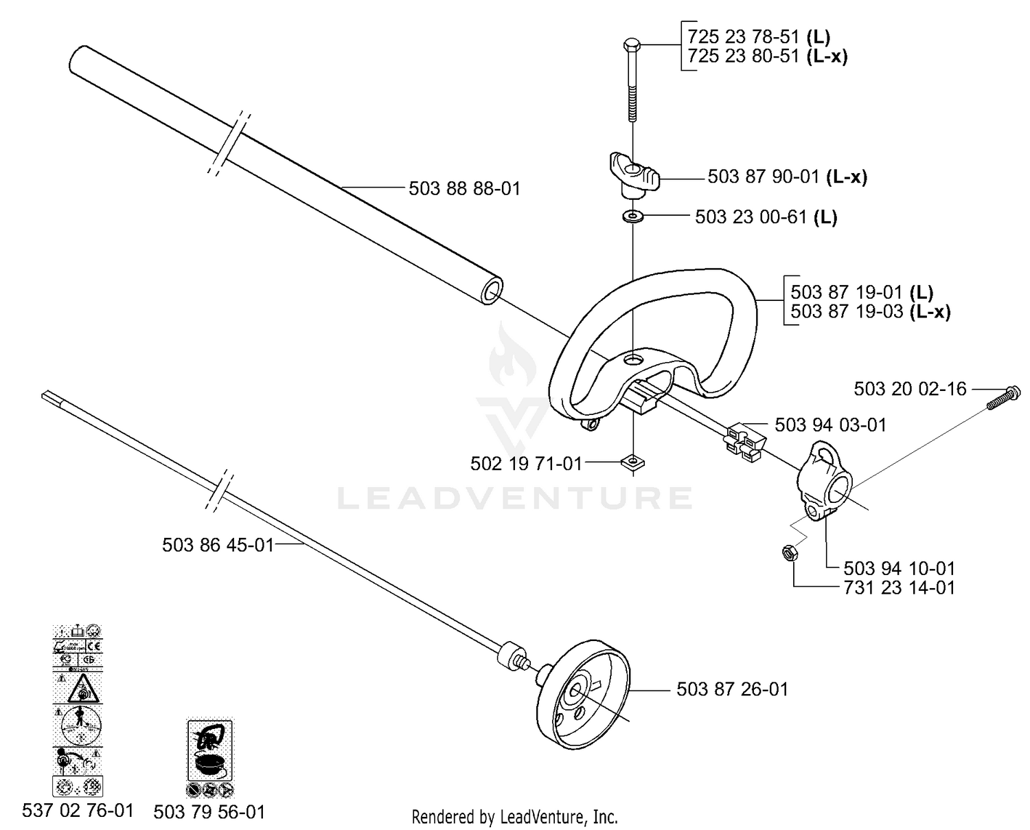 L/LX Handle / Shaft
