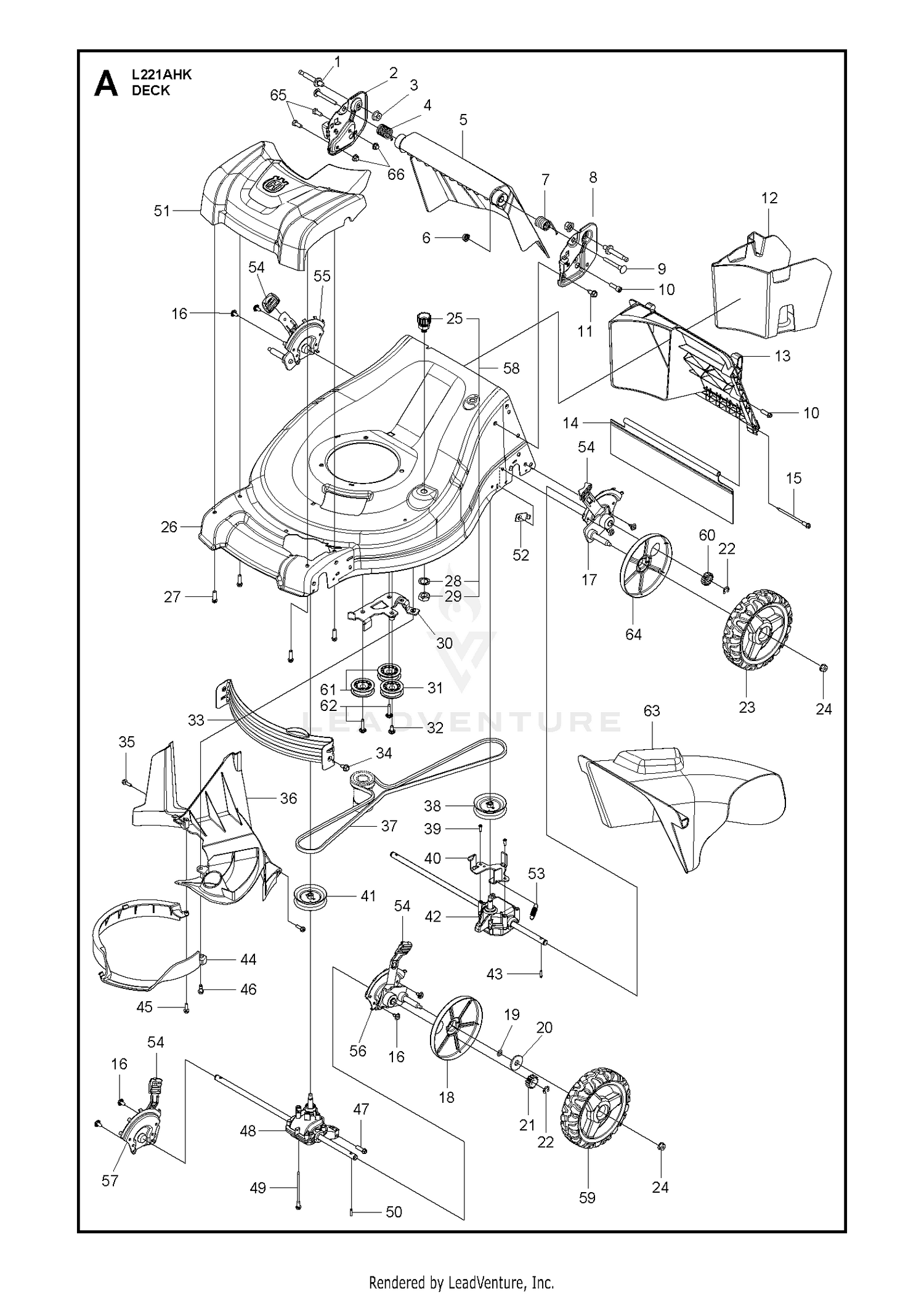 MOWER DECK / CUTTING DECK