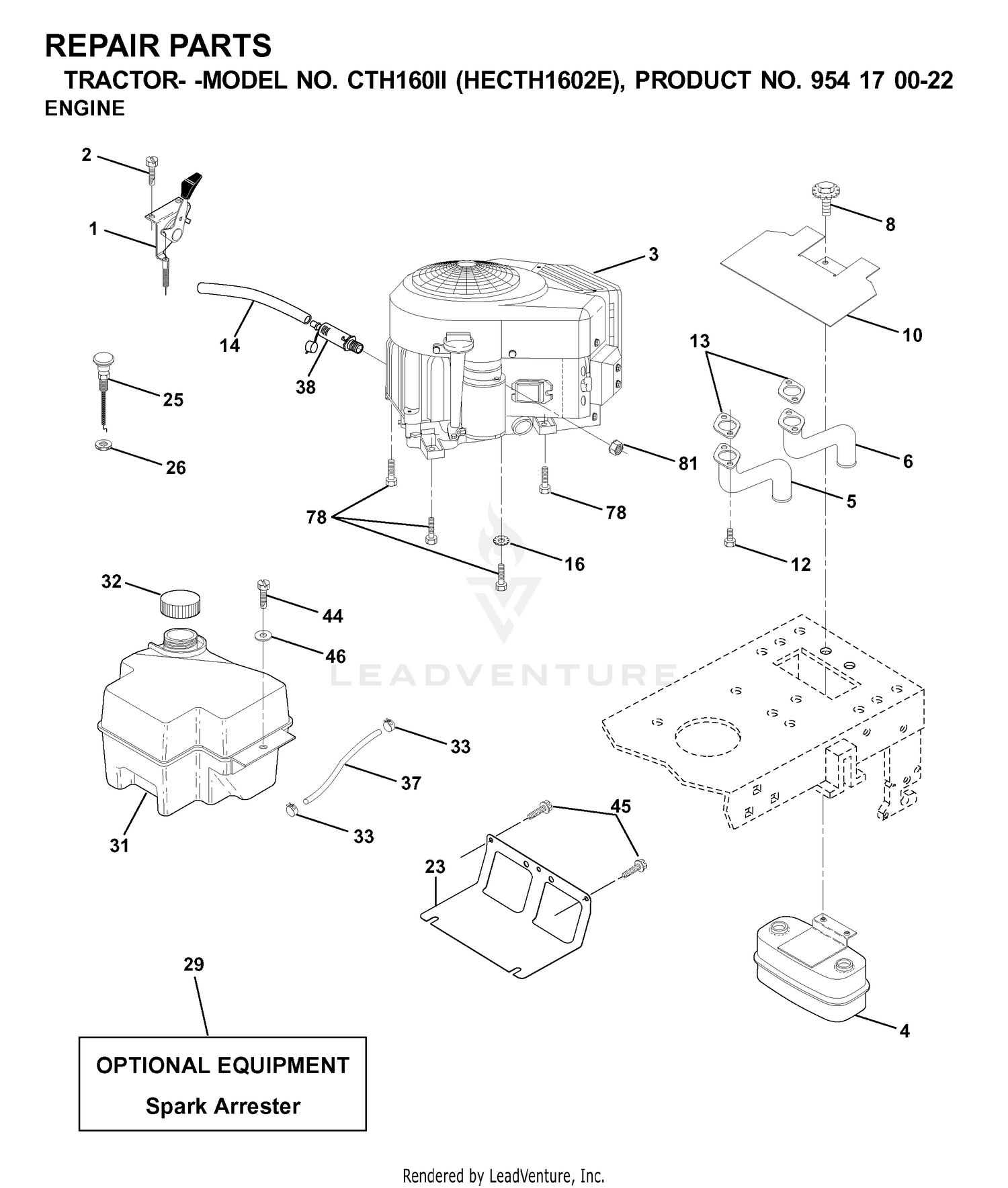 ENGINE & CUTTING EQUIPMENT