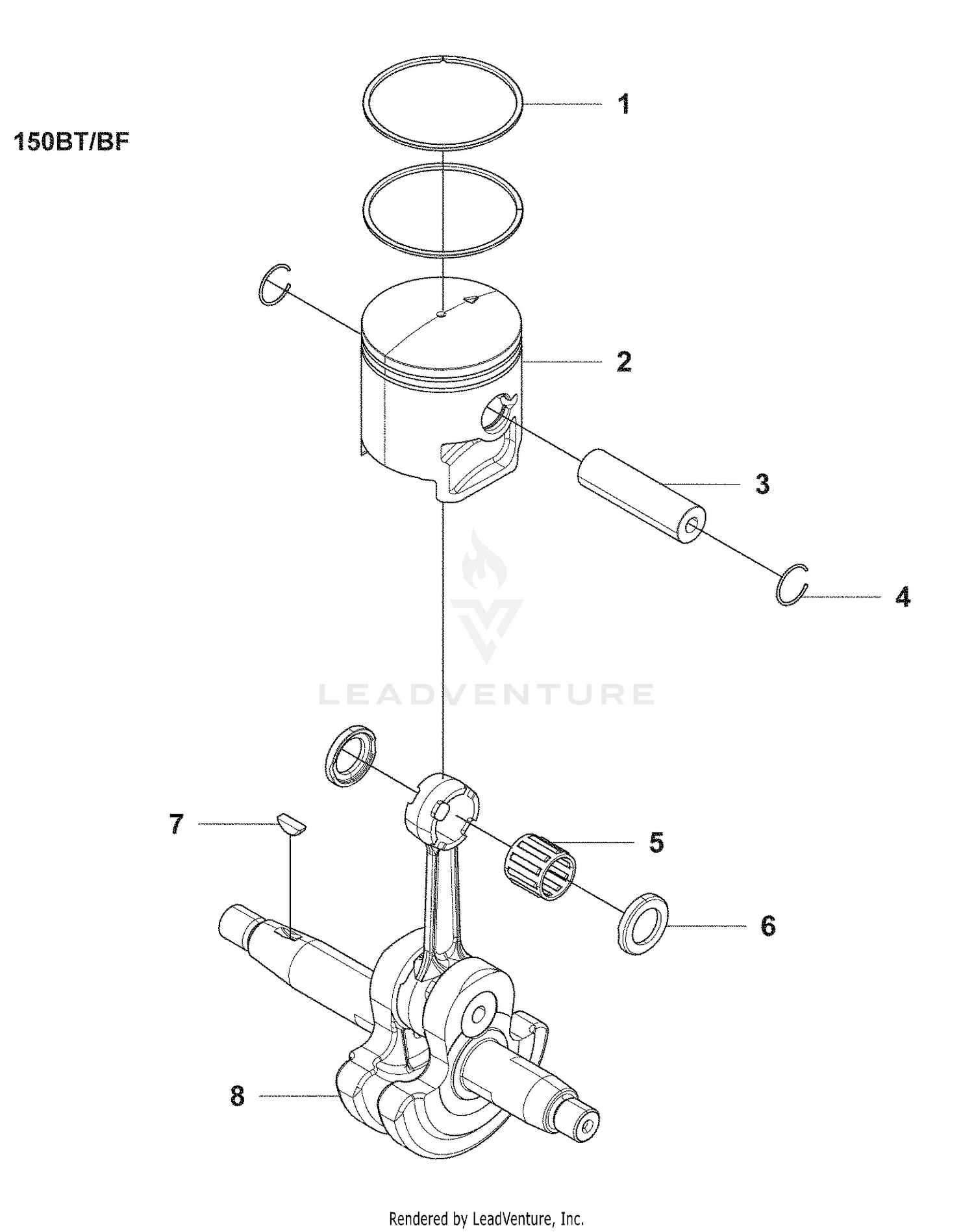 Piston / Crankcase